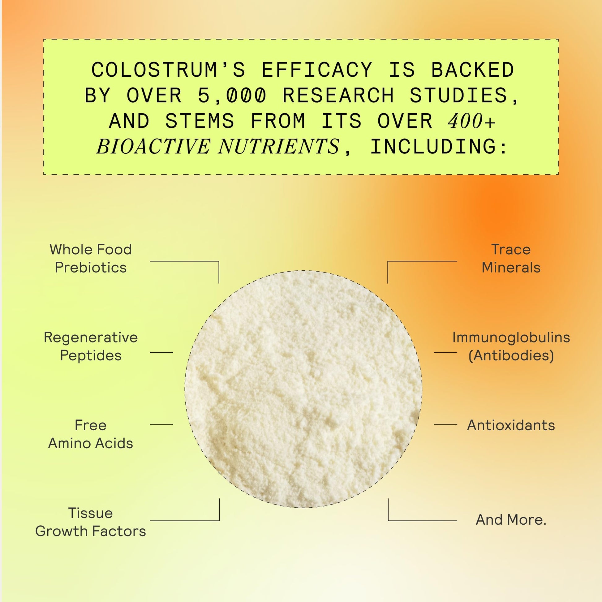 ARMRA Colostrum Powder | Blood Orange | Gut Health & Bloating | Skin & Hair | Immunity | Keto, Gluten & Fat-Free | 90 Servings ARMRA uk supplements