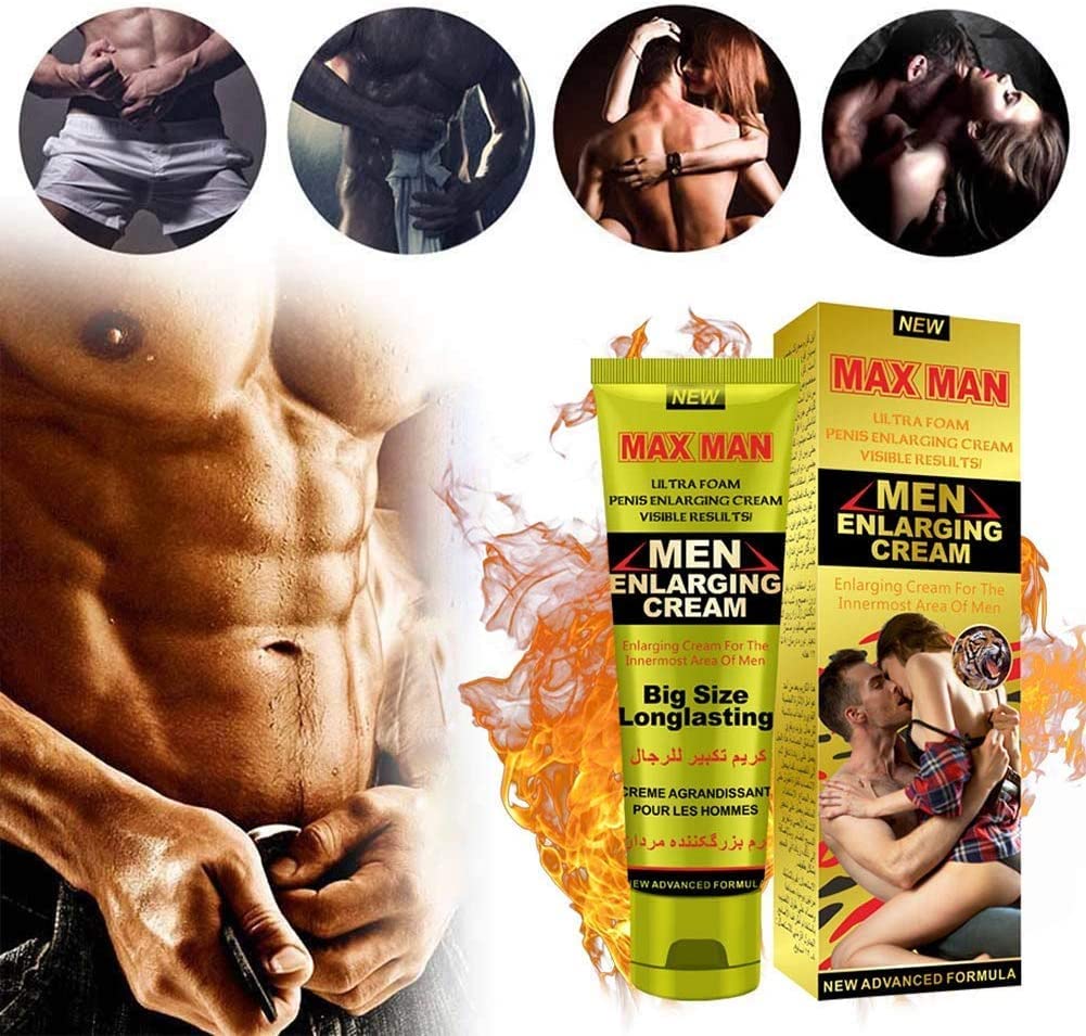 Male Enlargemenet Cream, Men Private Part Enalrgement Essential Cream Men's Energy Screum Larger FunDiscount shop uk supplements