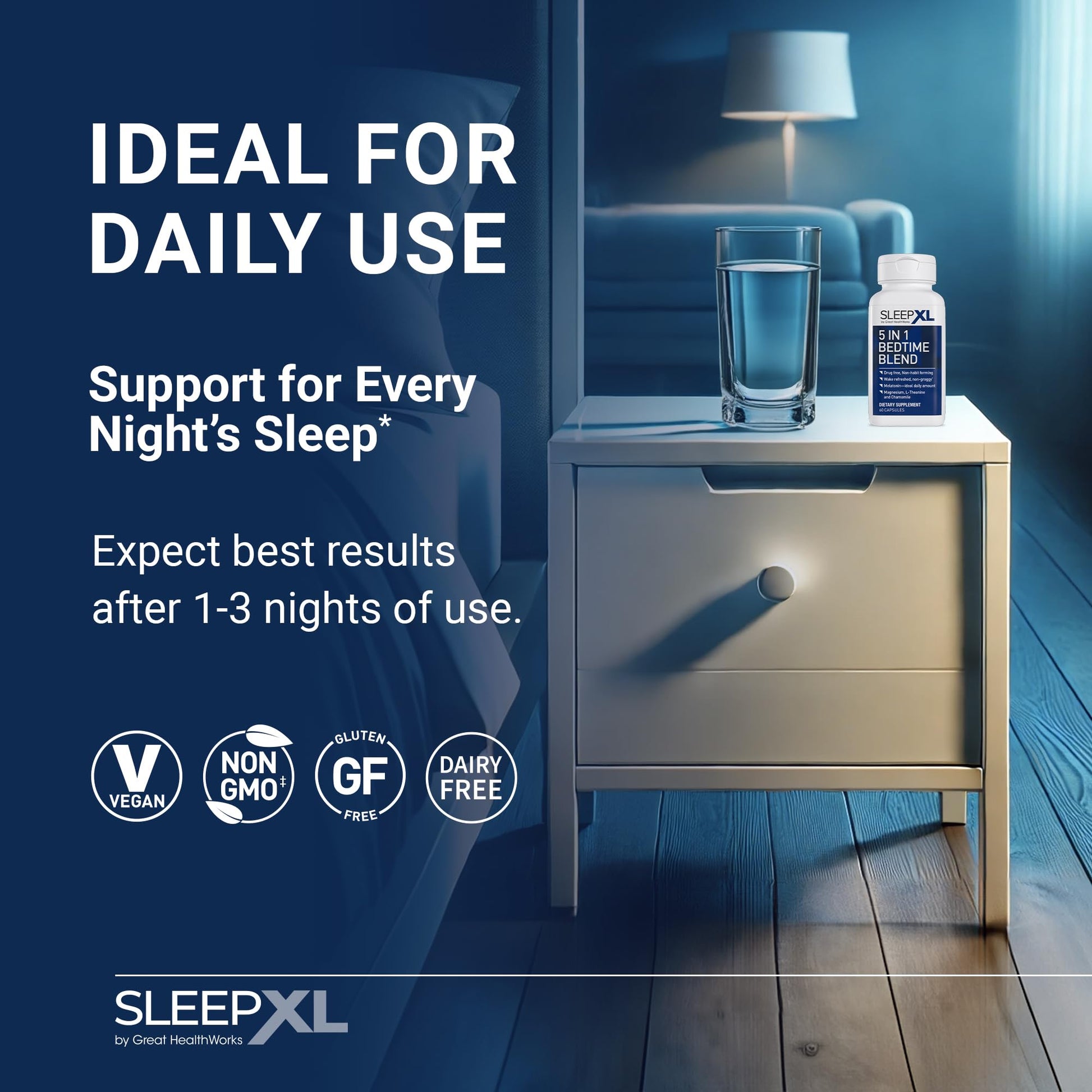 OmegaXL Joint Relief Supplement - Natural Muscle Support, 60 Softgels (2 Pack) & SleepXL immediate-Release melatonin, L-Theanine (Calming), Chamomile, Magnesium & B6 (60 Vegan Capsules) OmegaXL uk supplements