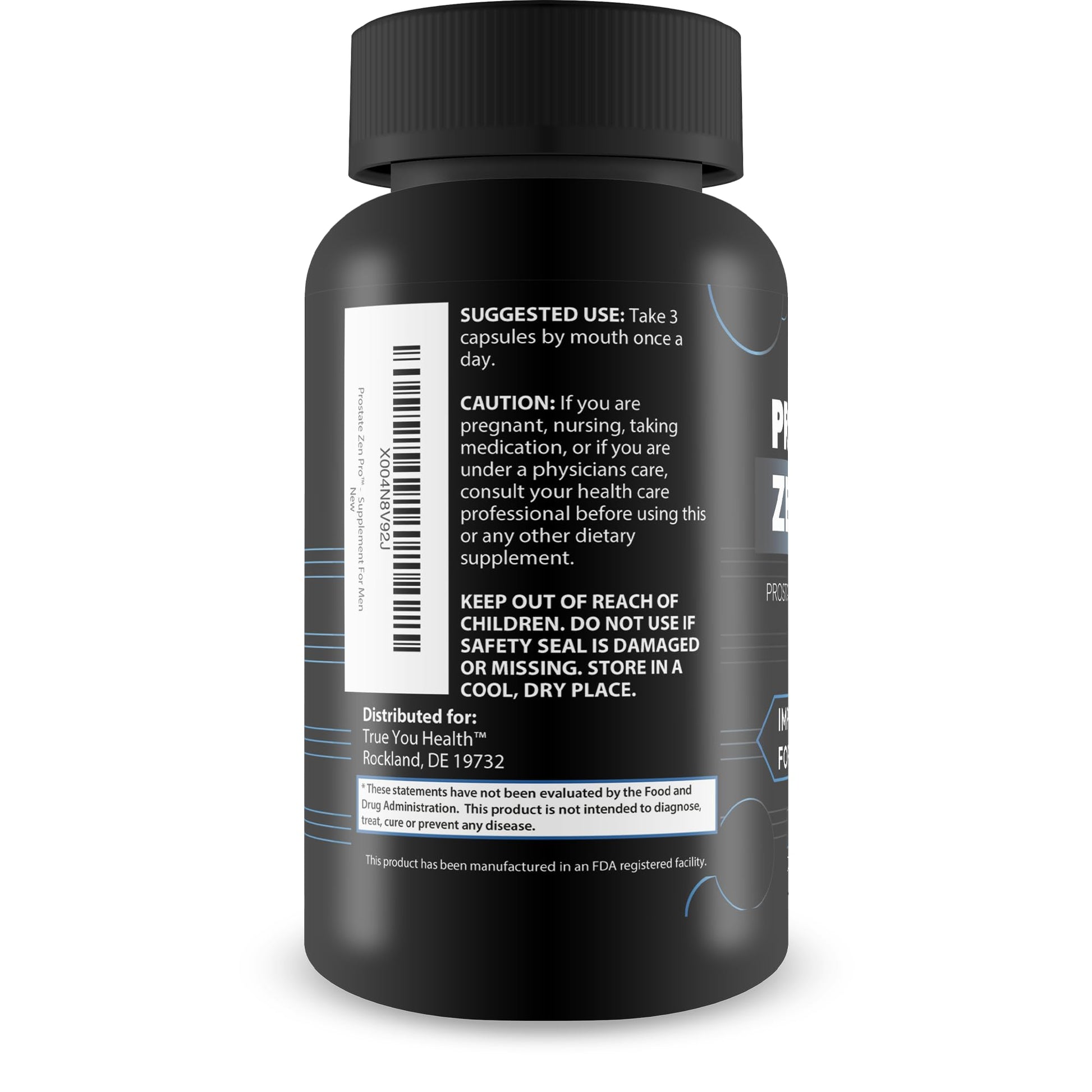 Prostate Zen Pro - Improved Formula - Our Best Prostate Health Supplement for Men - Our Best Prostate Support Supplement for Men’s Health - Natural Prostate Genix ProstaZen True You Health uk supplements
