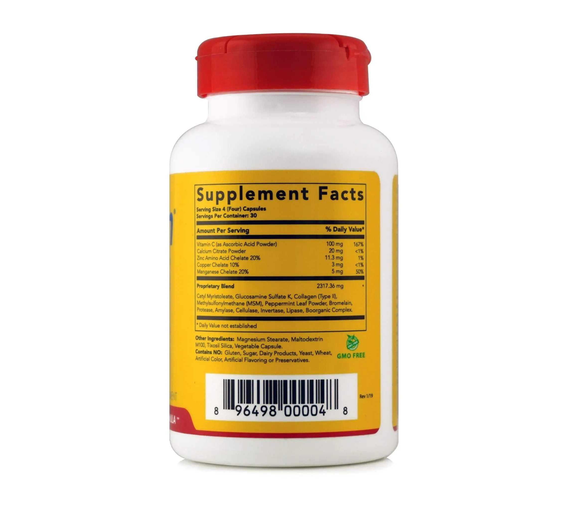 Flexcin Extra Strength Joint Formula with CM8 (Cetyl Myristoleate) - Joint Supplements for Men and Women with Glucosamine, MSM, Collagen Type II - 120 Capsules Flexcin uk supplements