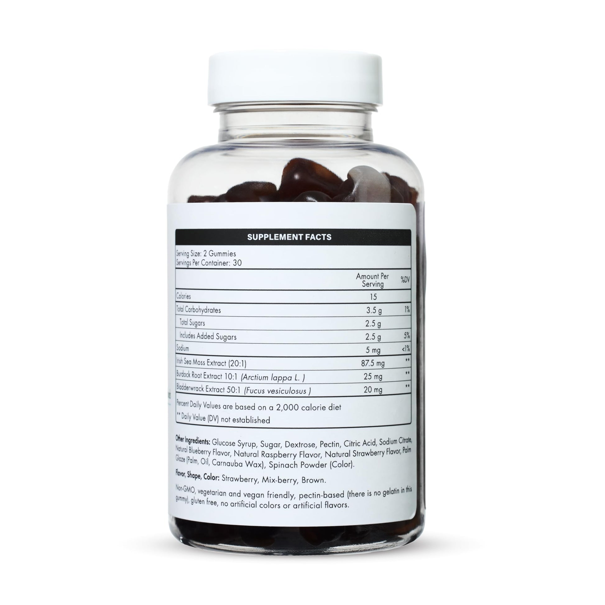 The EverÉ Natural Alchemy Sea Moss with Bladderwrack & Burdock Root – Vegan, Plant-Based Gummies with Minerals & Botanicals – Mixed-Berry Flavor, Non-GMO & Gluten-Free The EverÉ Natural Alchemy uk supplements