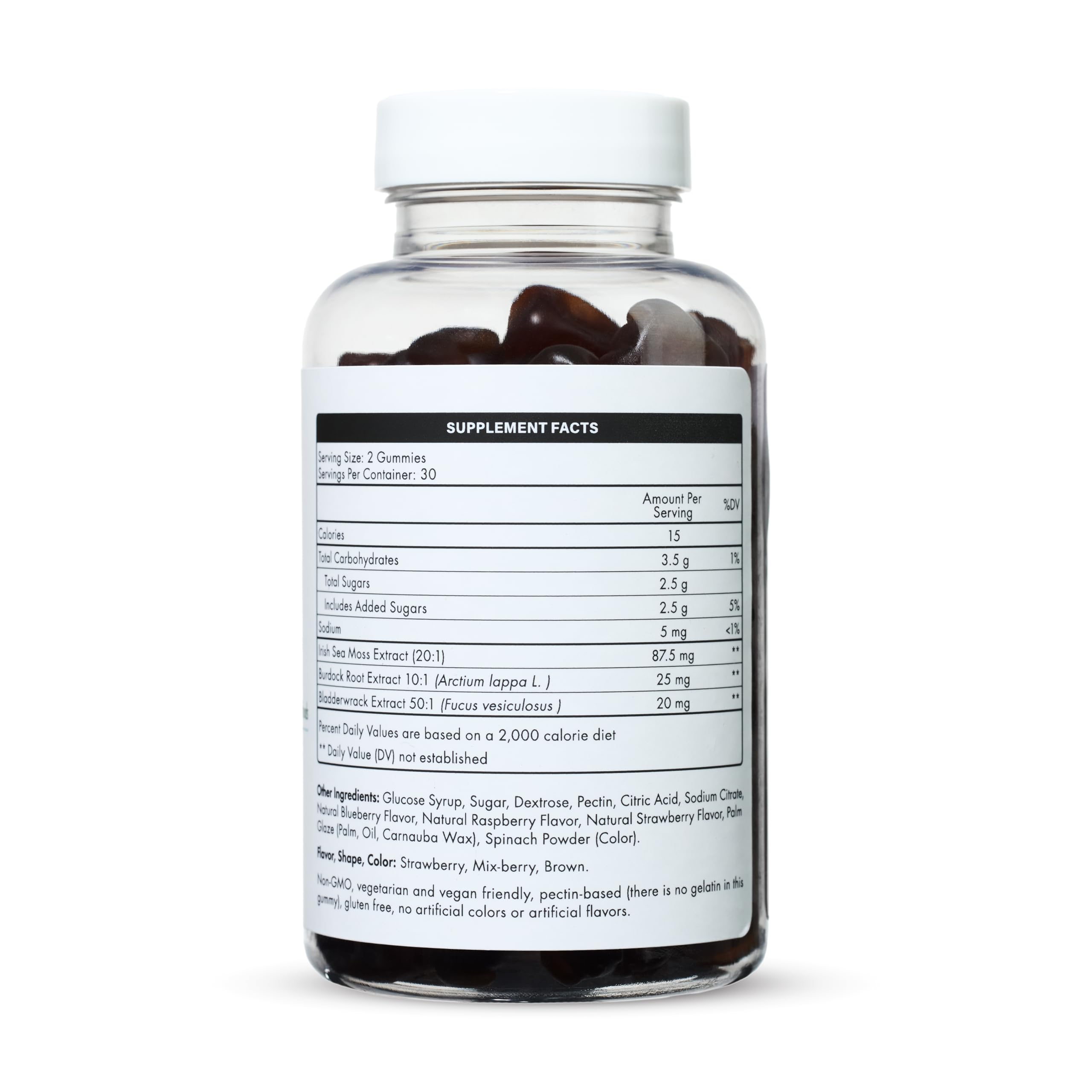 The EverÉ Natural Alchemy Sea Moss with Bladderwrack & Burdock Root – Vegan, Plant-Based Gummies with Minerals & Botanicals – Mixed-Berry Flavor, Non-GMO & Gluten-Free The EverÉ Natural Alchemy uk supplements