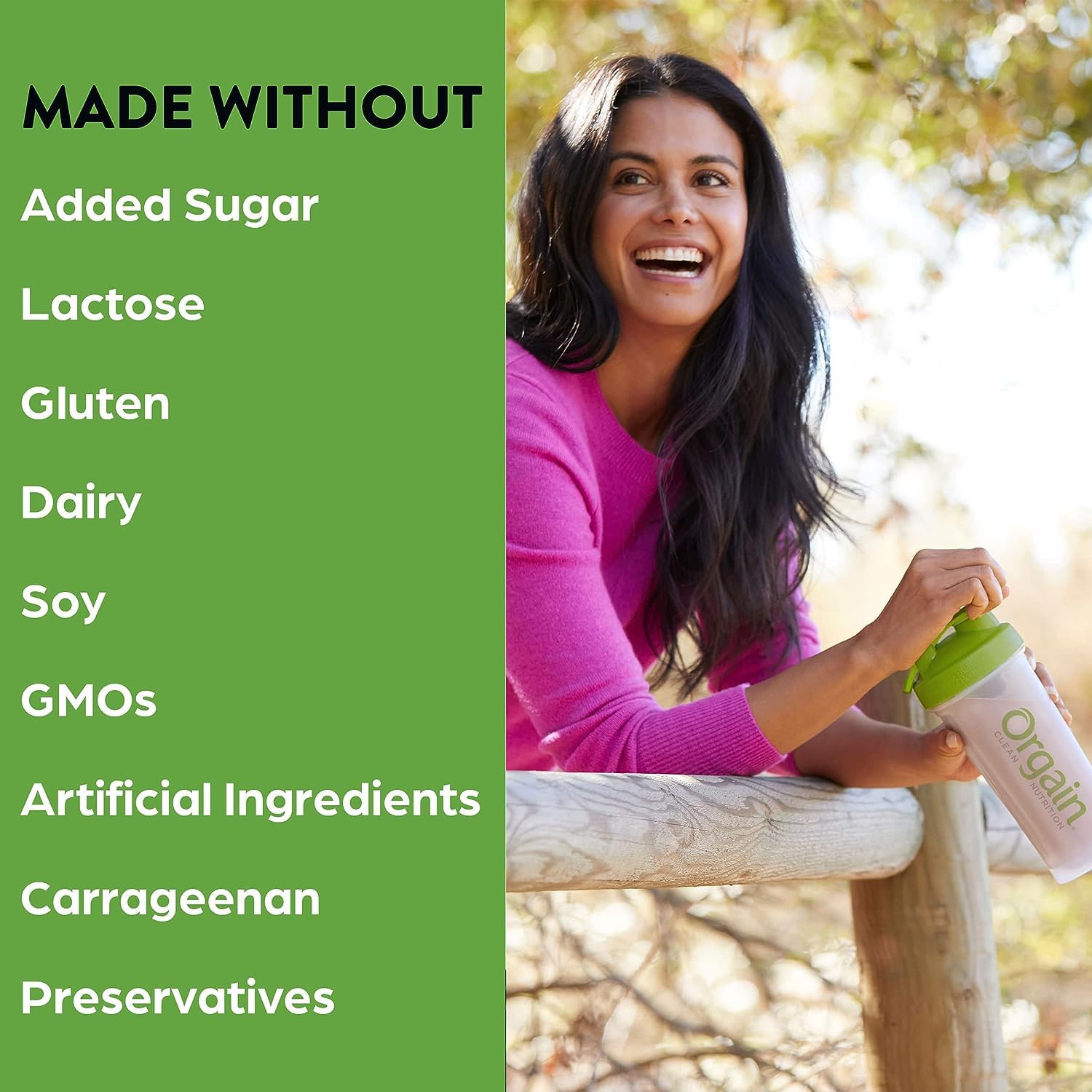 Orgain Organic Vegan Meal Replacement Protein Powder, Vanilla Bean - 20g Plant Based Protein Orgain uk supplements