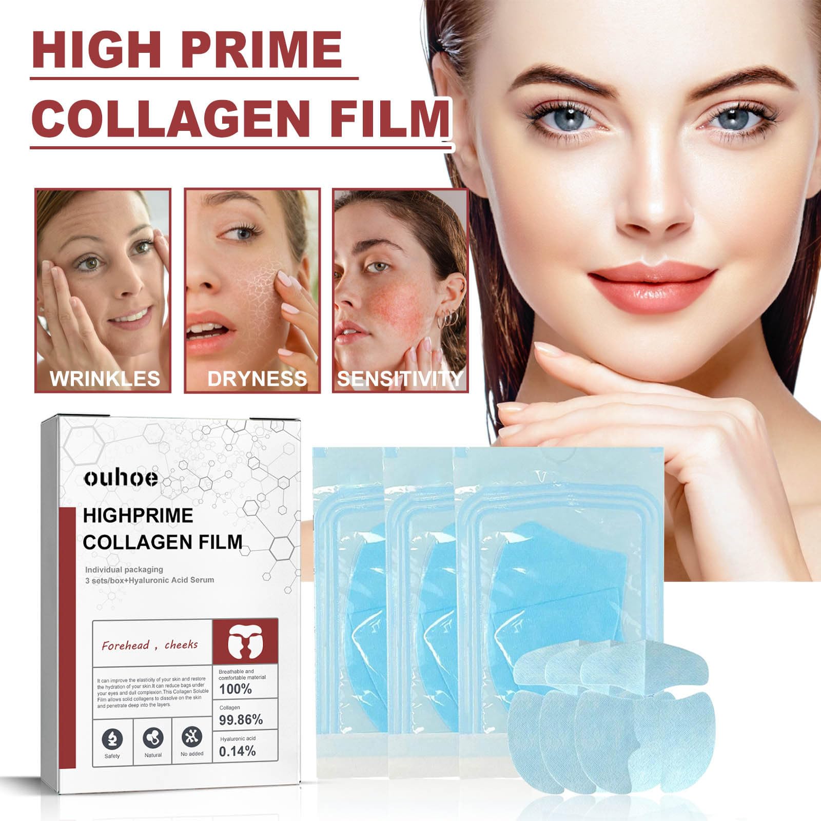 Melting Collagen Film, Peptide Collagen Film, Soluble Collagen Supplement Film With Hydrolysed Collagen Orgrul uk supplements