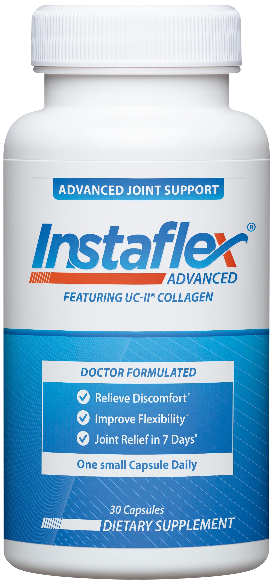 Instaflex Advanced Joint Support Supplement - Turmeric, Resveratrol, Boswellia Serrata Extract, BioPerine, UC-II Collagen- 30 Count Instaflex uk supplements