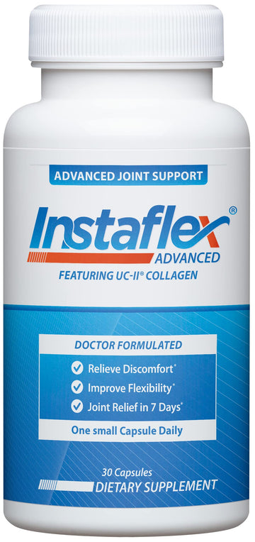 Instaflex Advanced Joint Support Supplement - Turmeric, Resveratrol, Boswellia Serrata Extract, BioPerine, UC-II Collagen- 30 Count Instaflex uk supplements