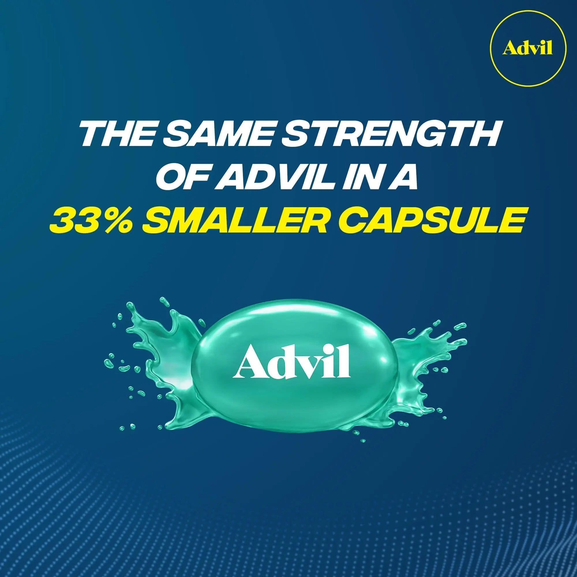 Advil Liqui-Gels minis Pain Reliever and Fever Reducer, Pain Medicine for Adults with Ibuprofen 200mg for Pain Relief - 50x2 Liquid Filled Capsules Advil uk supplements