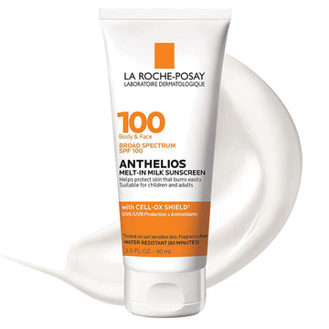 La Roche-Posay Anthelios Melt-in Milk Body & Face Sunscreen Lotion Broad La Roche-Posay uk supplements