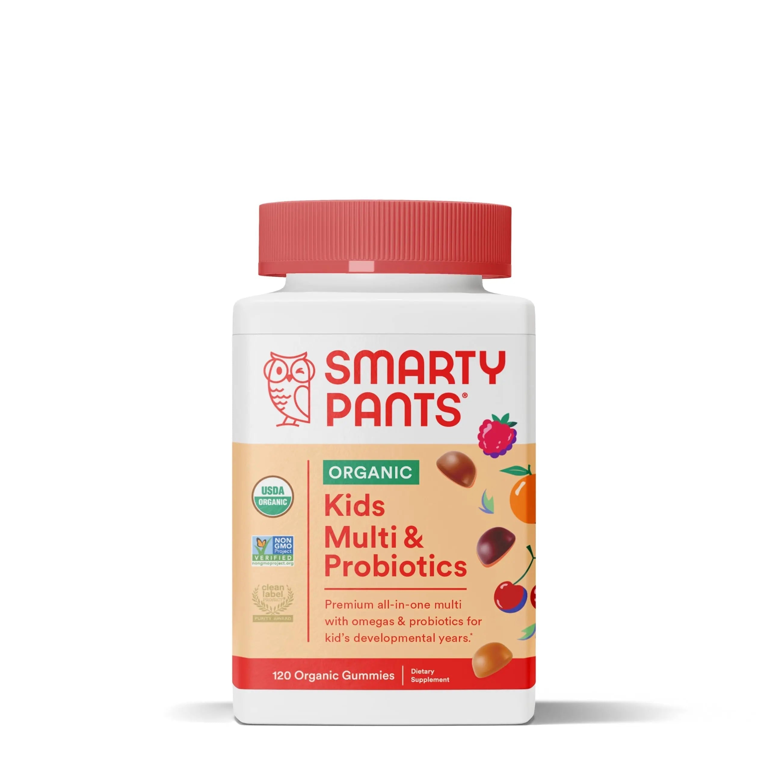 SmartyPants Organic Kids Multivitamin Gummies: Probiotics & Kids Probiotic Immunity Gummies: Prebiotics & Probiotics for Digestive Health and Immune Support Supplement SmartyPants uk supplements