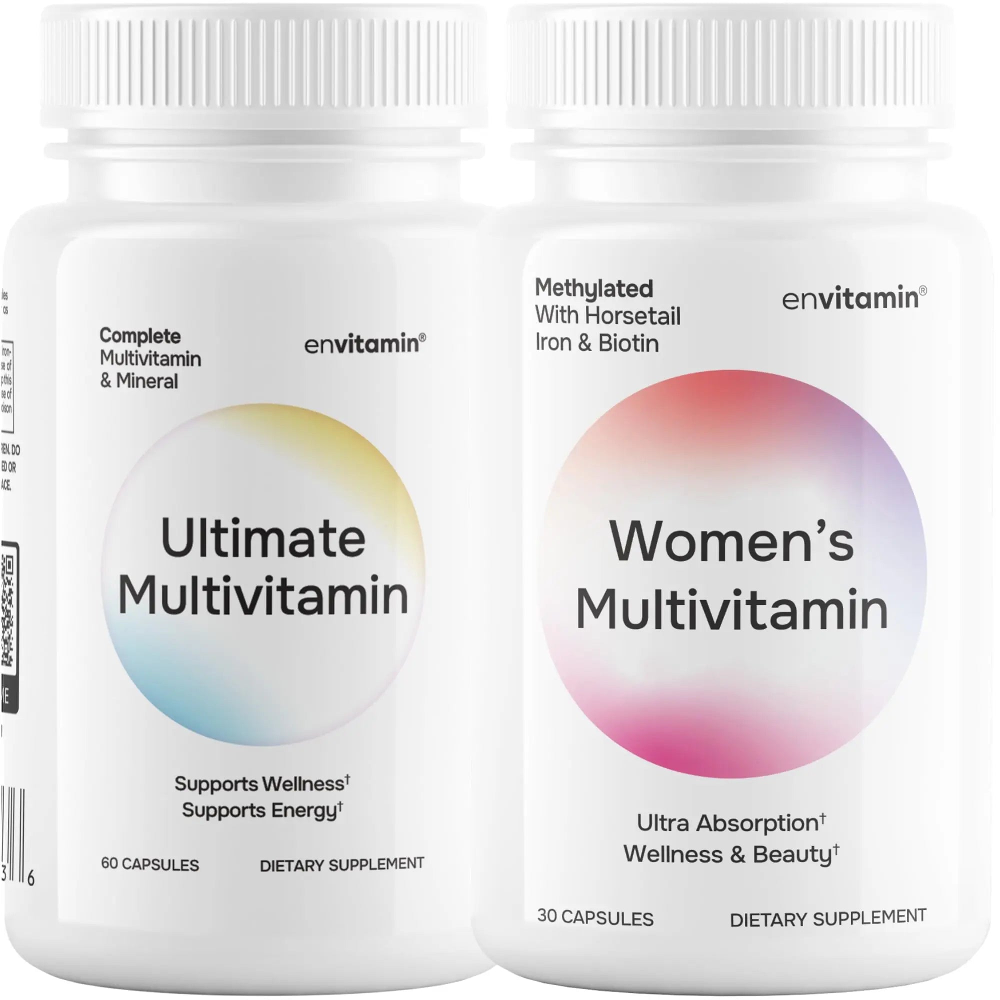 envitamin Women's Multivitamin and Ultimate Multivitamin Bundle (2 Products) envitamin uk supplements