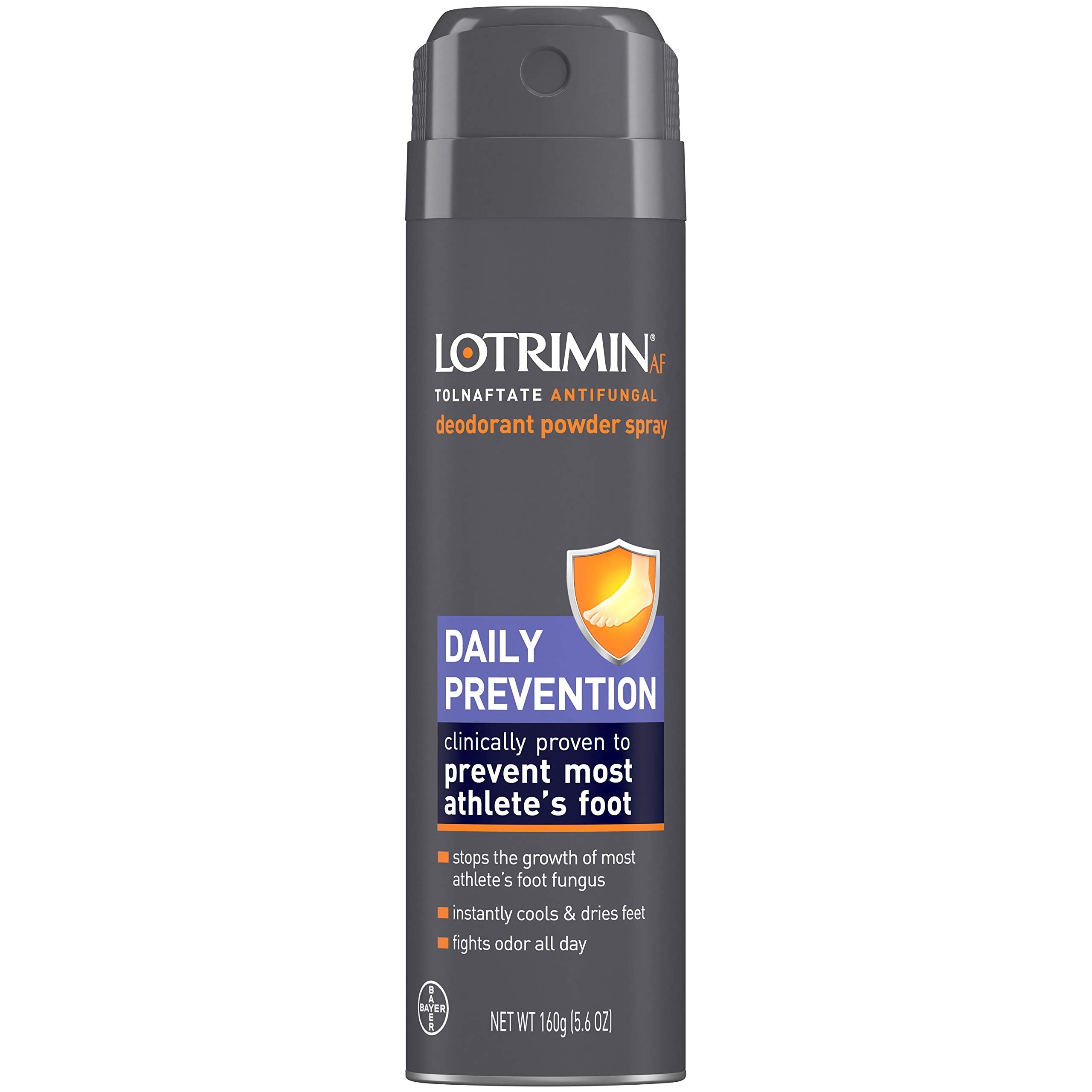 Lotrimin AF Athlete's Foot Daily Prevention Deodorant Powder Spray Lotrimin uk supplements