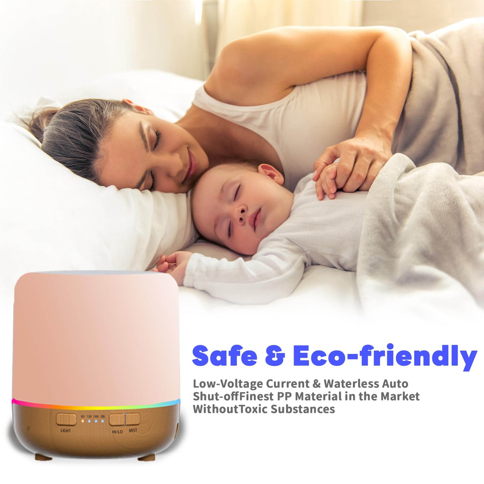 Otheya Scent Essential Oil Diffuser 2 Pack Max 200 ML Ultrasonic Cool Mist Humidifiers and Aromatherapy Otheya uk supplements