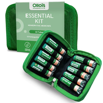 OLLOIS Essential Kit, 10 Organic, Lactose-Free, Vegan Homeopathic Remedies OLLOÏS uk supplements