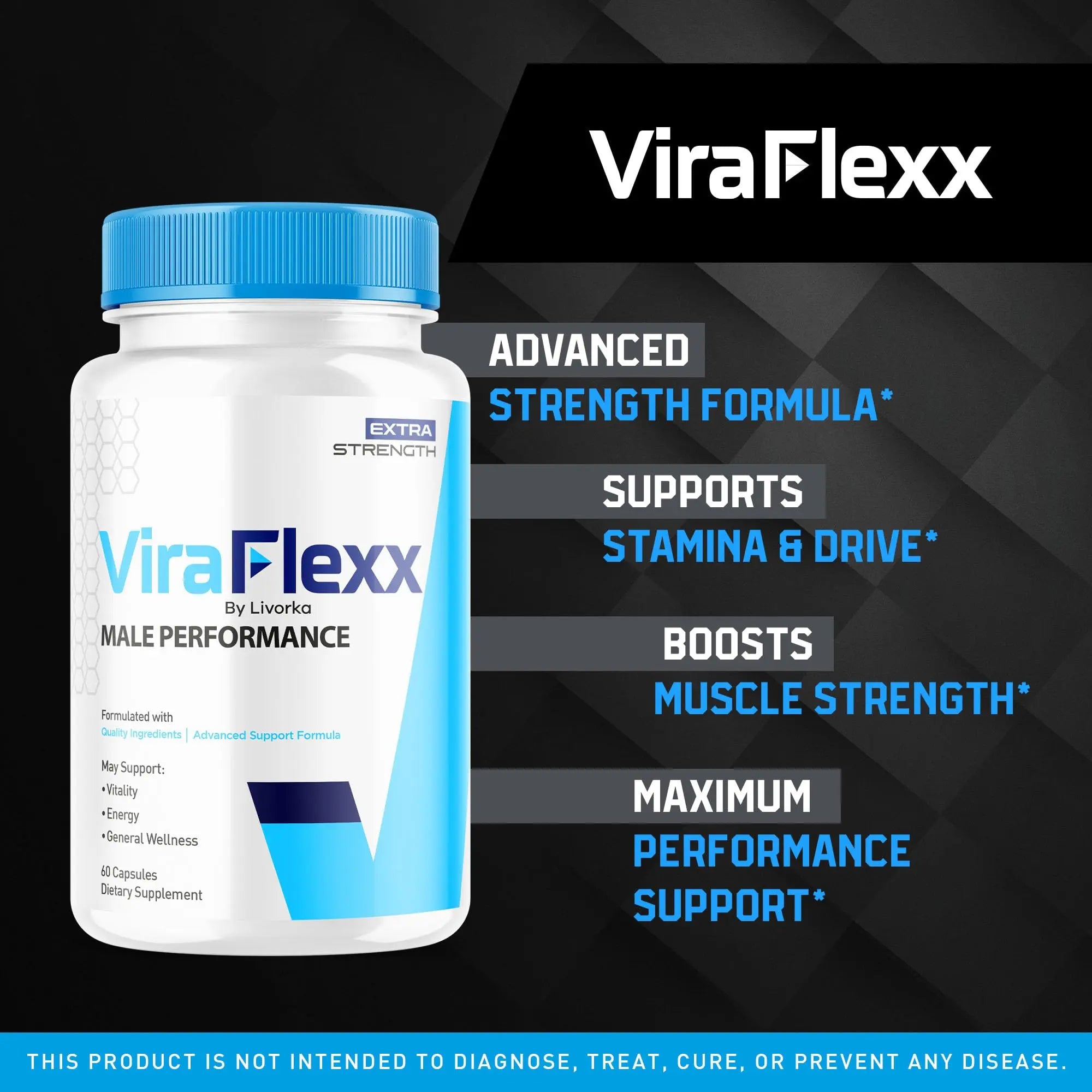 LIVORKA (3 Pack) ViraFlexx Capsules, ViraFlexx Advanced Support Formula Pills, Vira Flexx Pills (180 Capsules) LIVORKA uk supplements