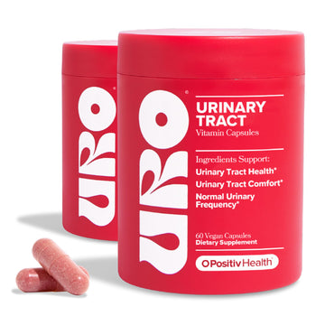 URO Urinary Tract Health Supplement for Women, 60 Count (Pack of 2) - Urinary Support O Positiv uk supplements