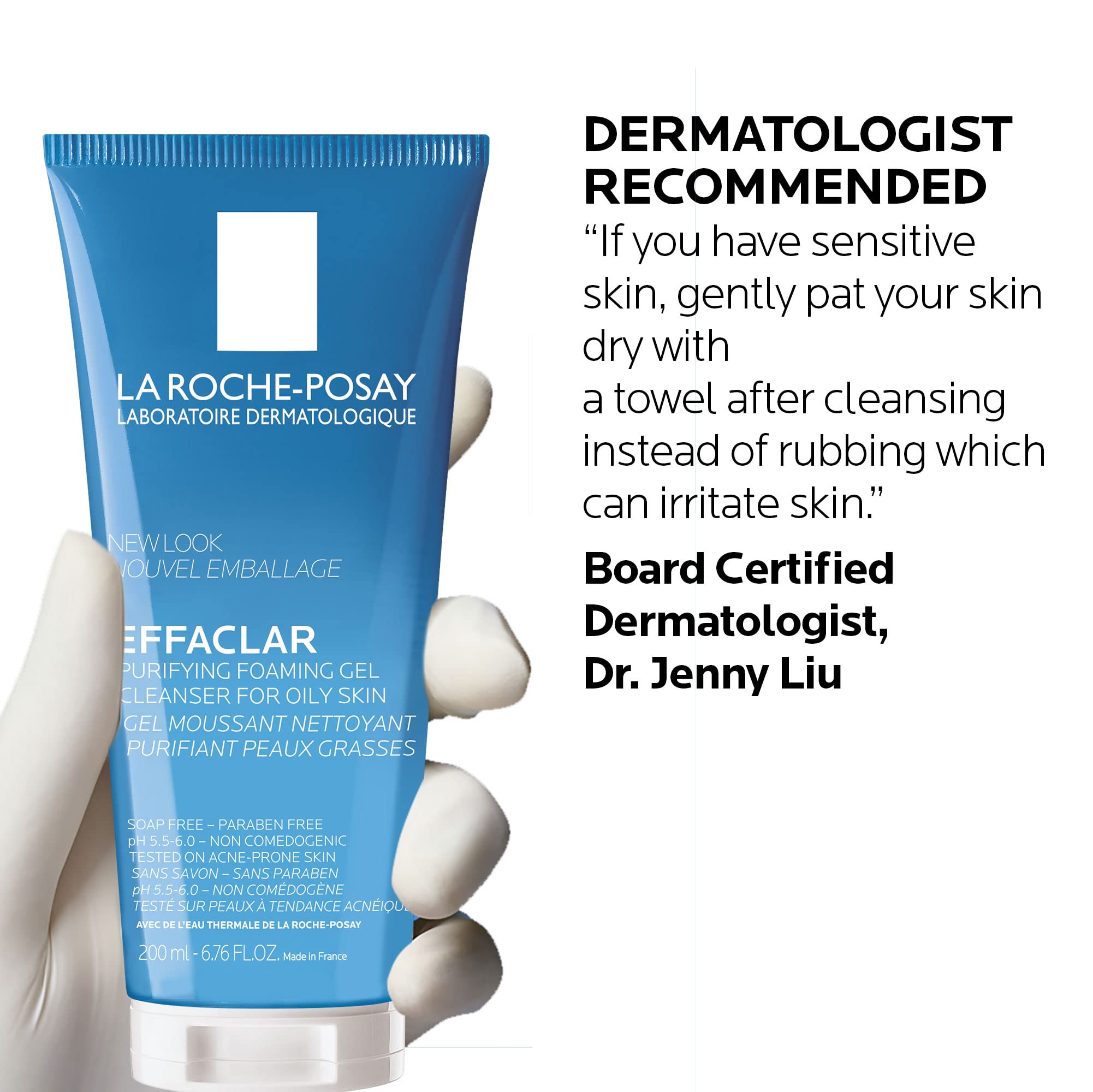 La Roche-Posay Effaclar Purifying Foaming Gel Cleanser for Oily Skin La Roche-Posay uk supplements