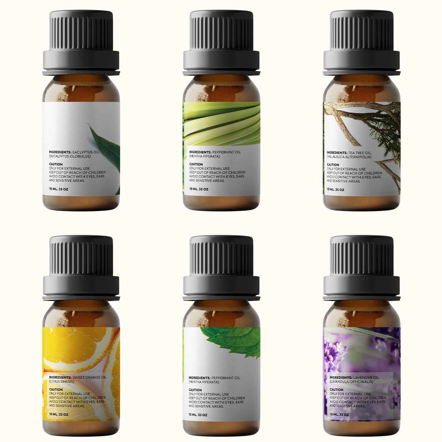 Essential Oils by PURE AROMA 100% Pure Oils kit- Top 6 Aromatherapy Oils Gift Set-6 Pack, 10ML Pure Aroma uk supplements