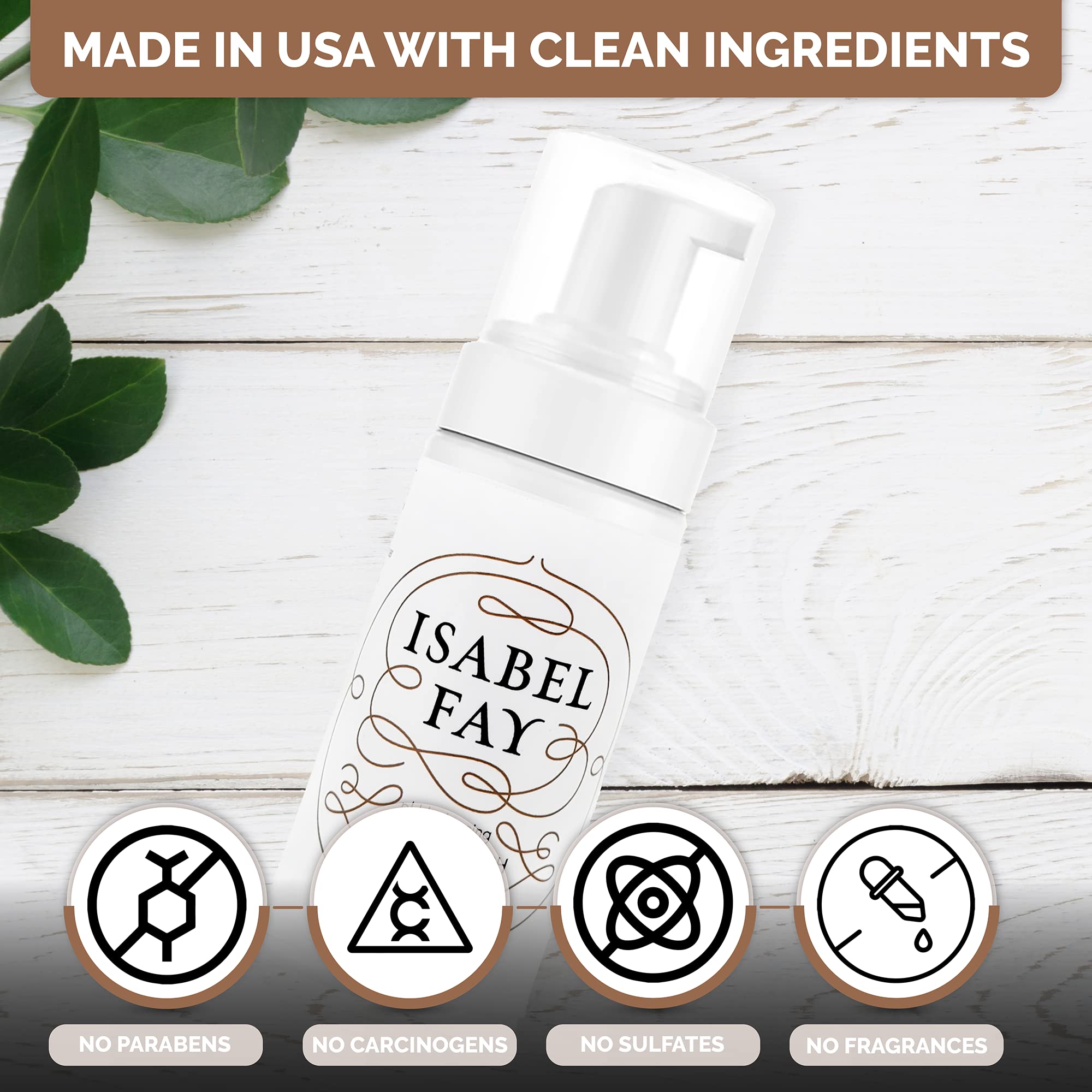 Isabel Fay ph Balanced Feminine Intimate Foam Wash gentle and safe for sensitive skin Isabel Fay uk supplements