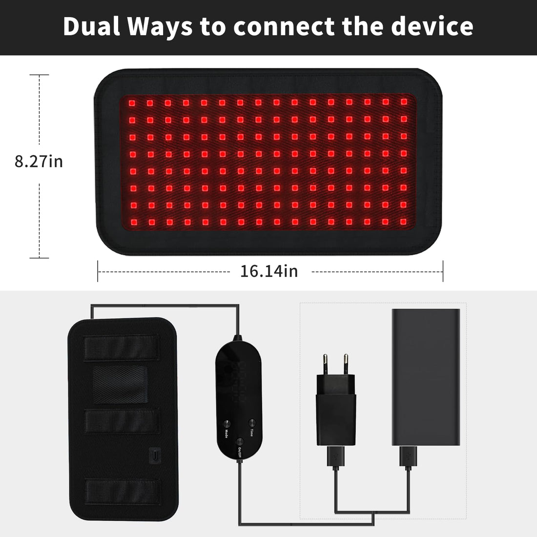Red Light Therapy Belt, Infrared Light Therapy Wrap, 384PCS Red Light &Infrared Light HaSoCare uk supplements