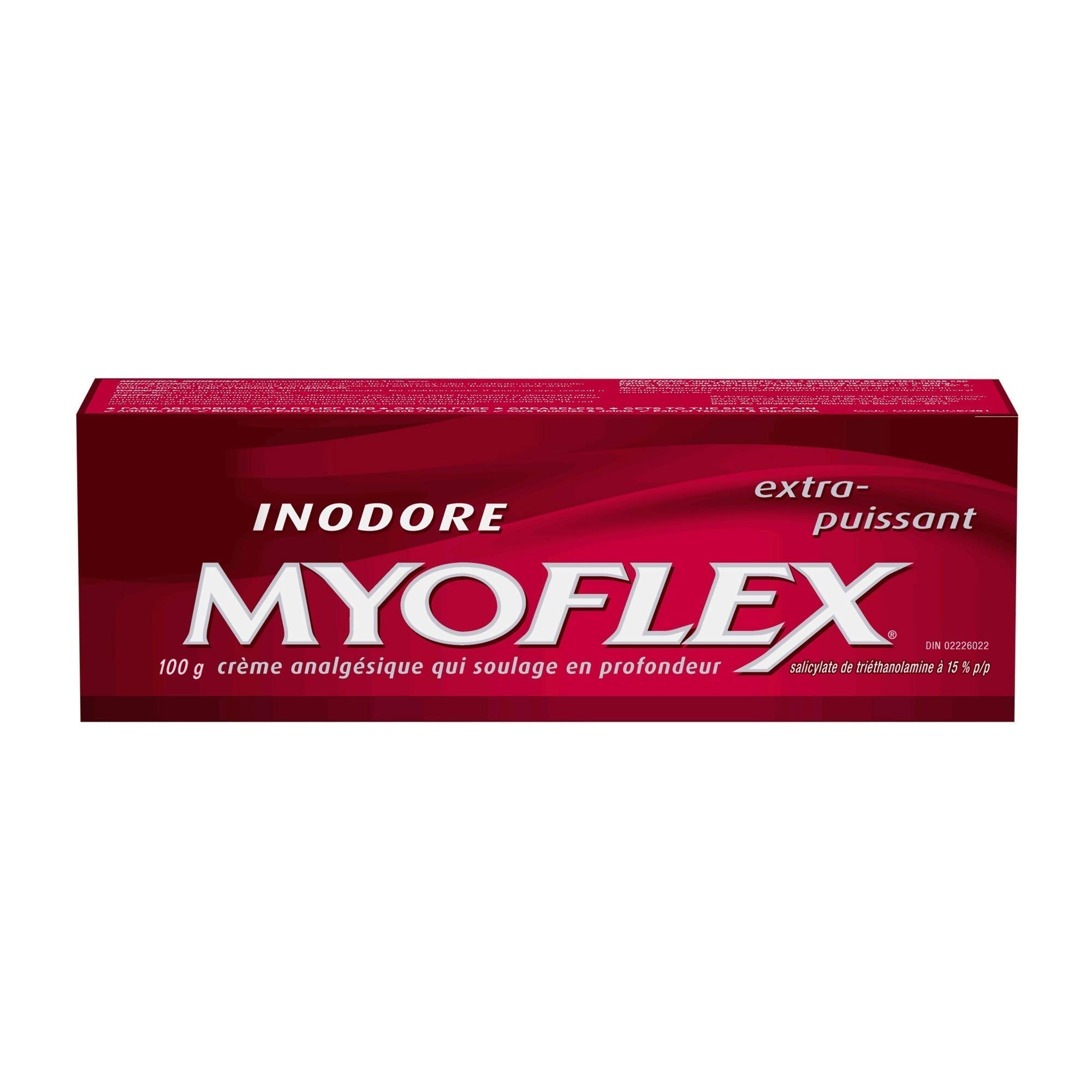 Myoflex Pain Relief Rub | Odourless | Provides Deep Penetrating Relief of Muscle Soreness & Joint Pain | Menthol Free | Stain Free | Non-Greasy | Great for Ages 2+ | 100 Grams (Extra Strength) Myoflex uk supplements