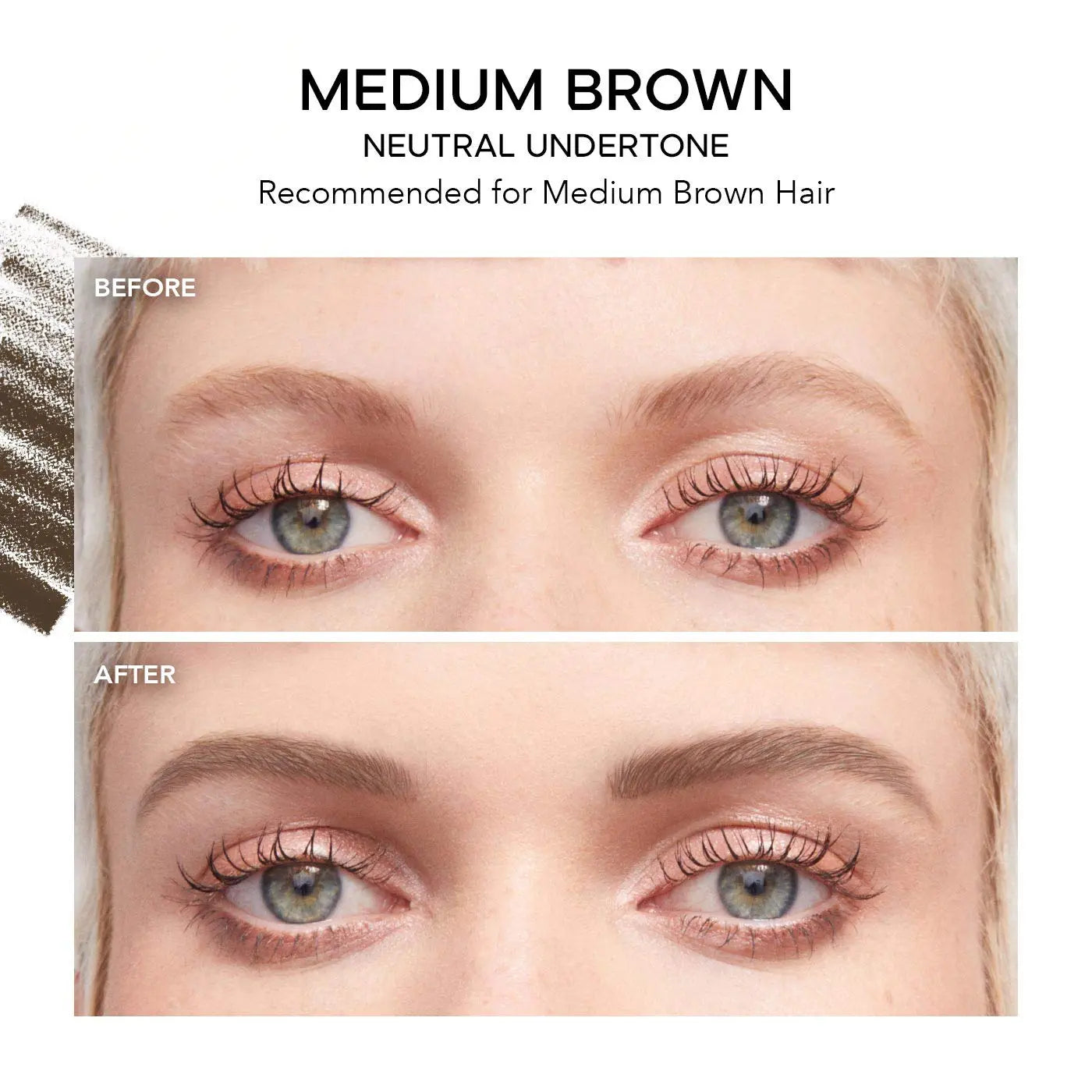 HAUS LABORATORIES by Lady Gaga: THE EDGE MICRO-TIP PRECISION BROW PENCIL, Medium Brown Haus Laboratories uk supplements