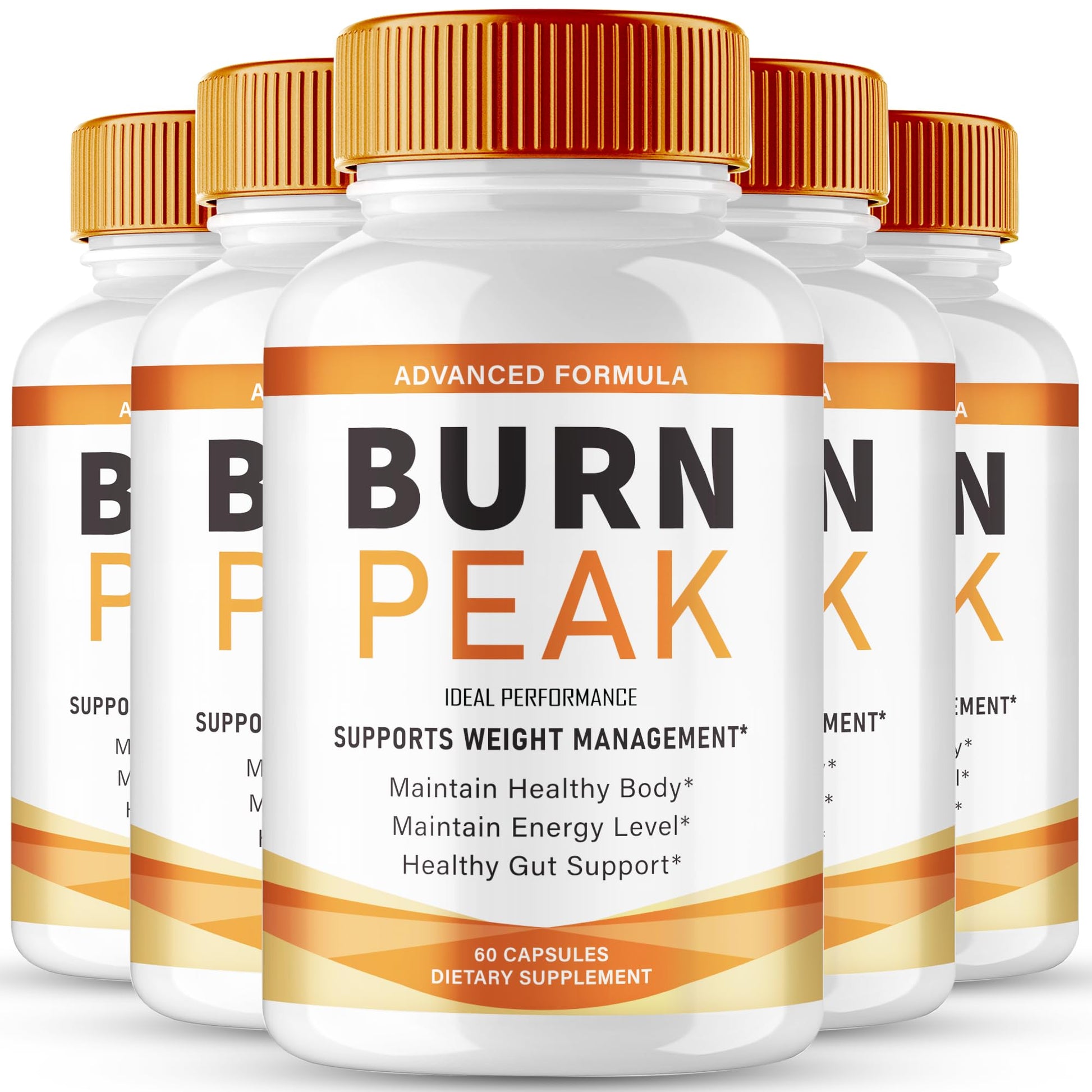 Burn Peak Capsules, Official BurnPeak Supplement Pills - Maximum Strength, All Natural Keto Capsule to Sustain Active Lifestyle & Fitness Goals, Overall Health Burn Peak Reviews (5 Pack) IDEAL PERFORMANCE uk supplements