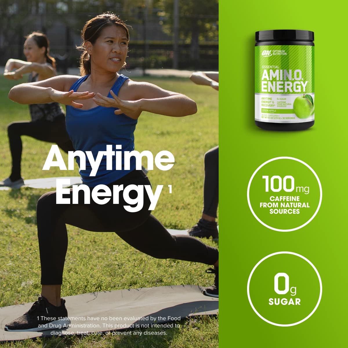 Optimum Nutrition Amino Energy - Pre Workout with Green Tea, BCAA, Amino Acids Optimum Nutrition uk supplements
