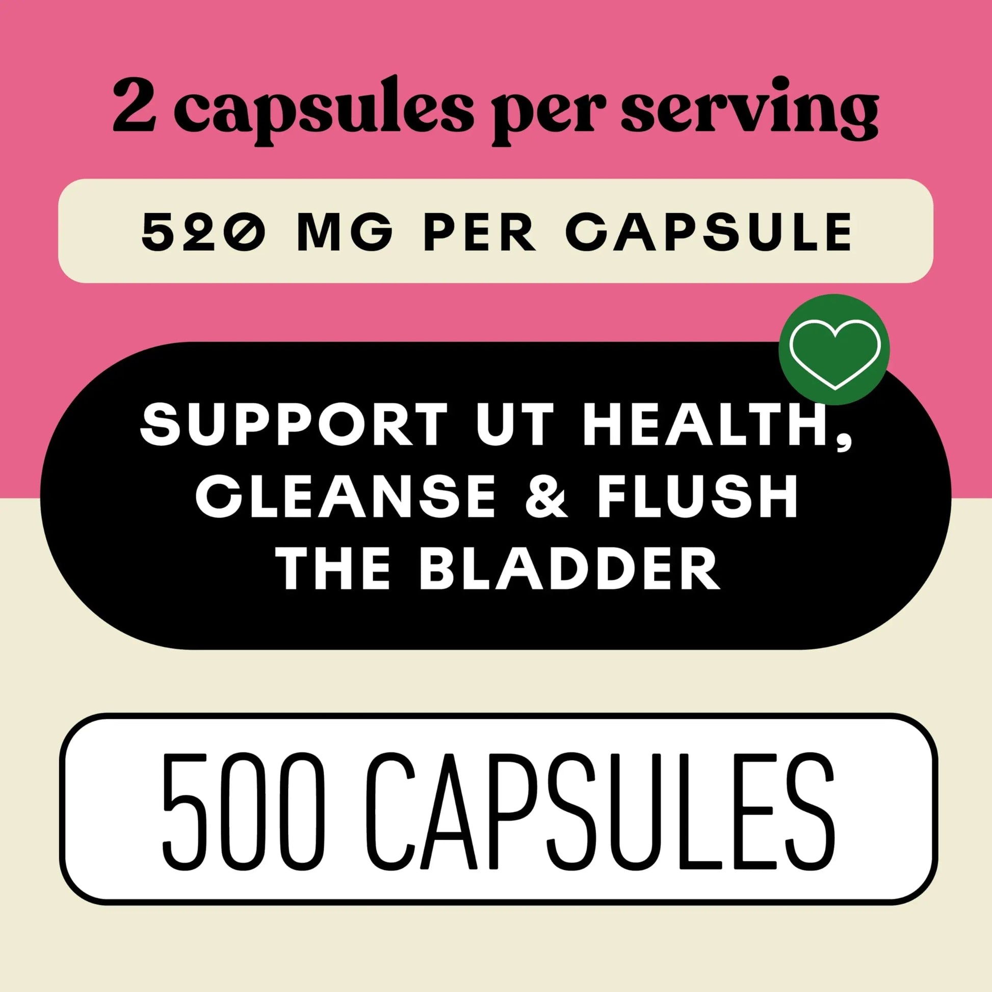 D Mannose 520mg Capsules - Organic D Mannose Supplement for UT Support, Urinary Tract Bladder Health Pills, Plant Based Formula, Vegan Non GMO, No Fillers, 500 Capsule Count Made USA Certified Kosher Complete Natural Products uk supplements
