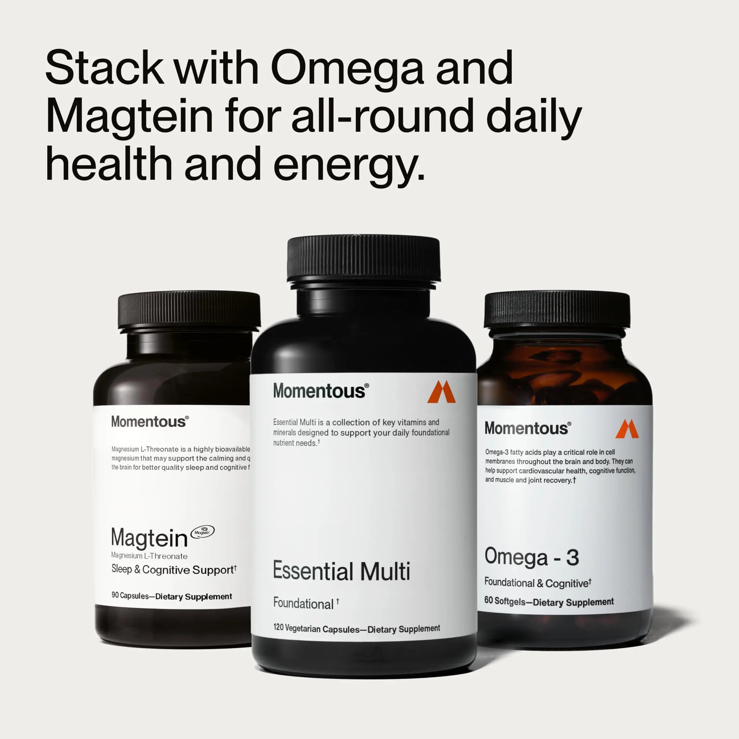 Momentous Essential Multivitamin for Women & Men - Complete Vitamin & Mineral Complex for Athletes & Wellness Enthusiasts - GMO- & Gluten-Free Momentous uk supplements