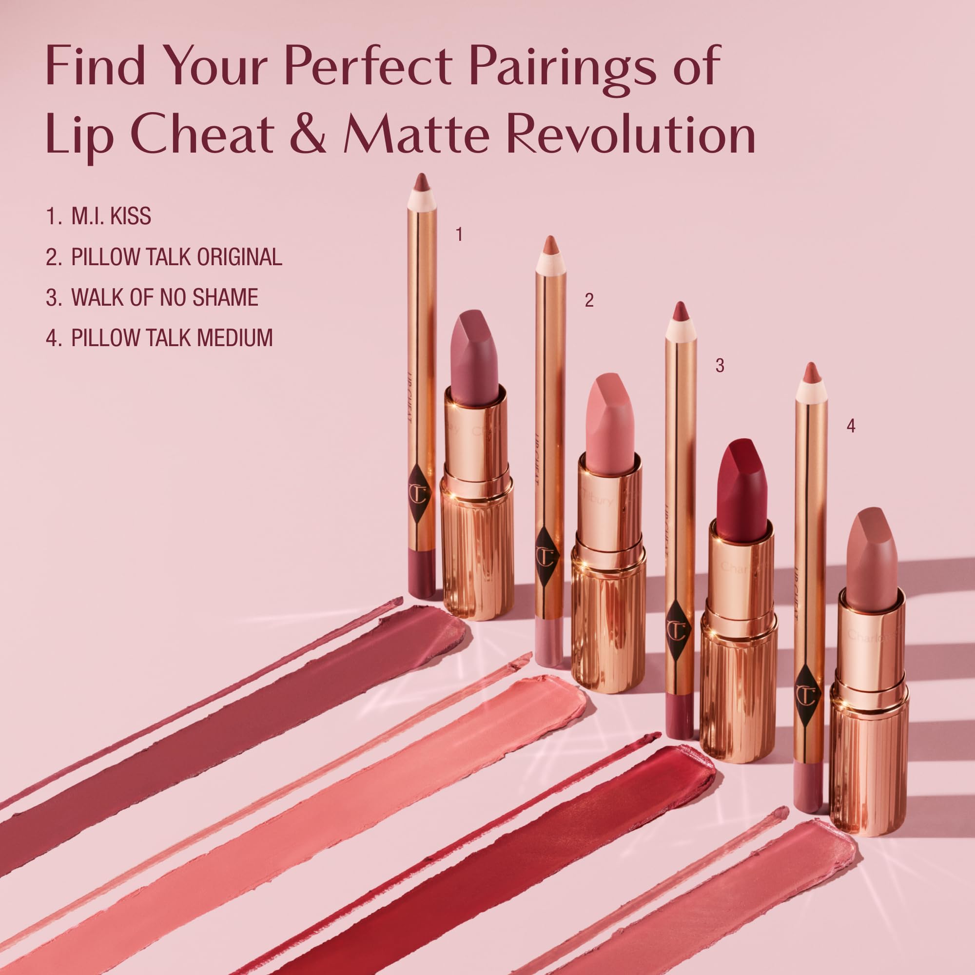 Charlotte Tilbury Lip Cheat Lip Liner Pencil - Gives Lips a Fuller-Looking, Defined Pout - Enriched with Jojoba Oil & Hyaluronic Acid - Waterproof, Smudge-Proof & Transfer-Proof - Pillow Talk Fair Charlotte Tilbury uk supplements