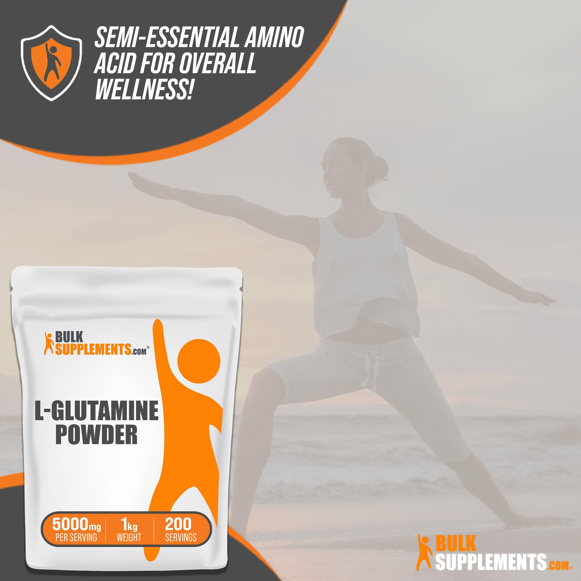 BULKSUPPLEMENTS.COM L-Glutamine Powder - Glutamine Supplement, L Glutamine BULKSUPPLEMENTS.COM uk supplements