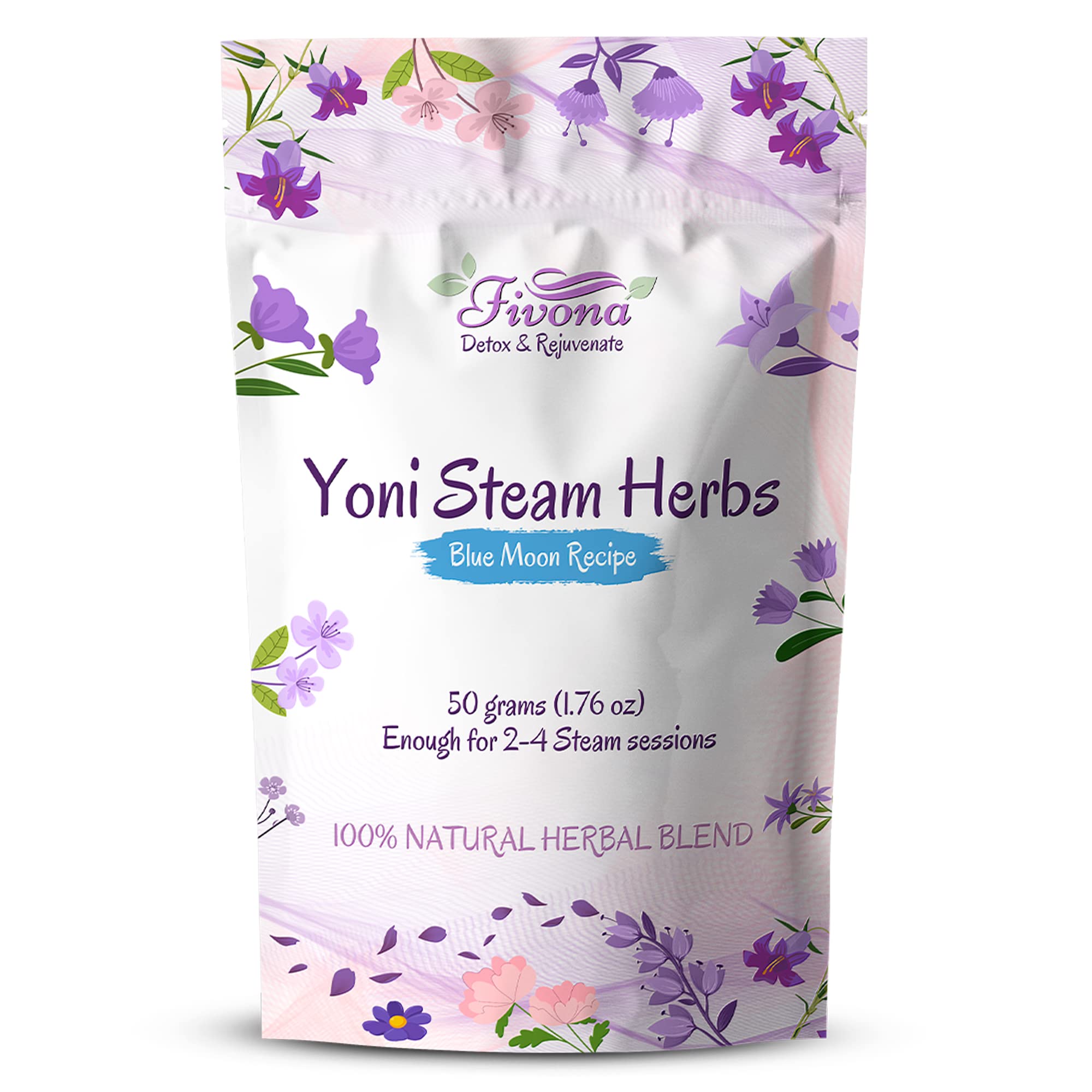 FIVONA Yoni Steaming Herbs - For Feminine Use And Rituals - V-Detox, Cleanse, Wash, Odor Control FIVONA uk supplements
