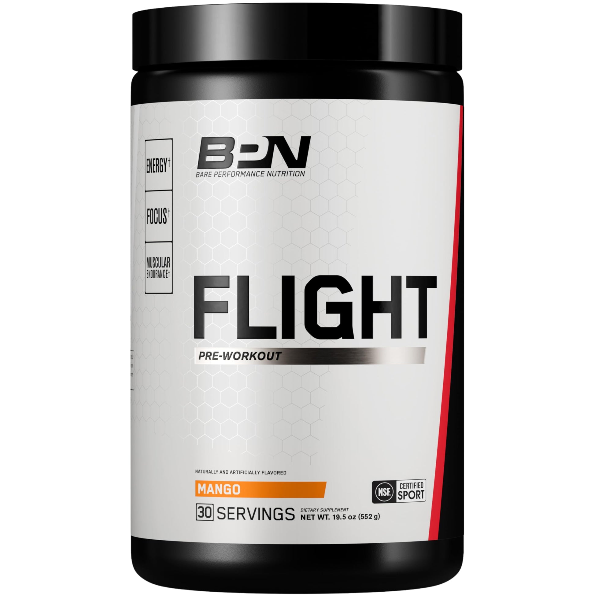 BARE PERFORMANCE NUTRITION BPN Flight Pre Workout, Supports Energy and Mental Focus, Improved Endurance & Muscle Pumps with CarnoSyn BARE PERFORMANCE NUTRITION uk supplements