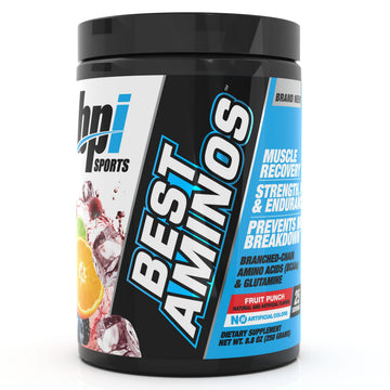 BPI Sports Best Aminos - BCAA Powder Post Workout & Glutamine Recovery Drink BPI Sports uk supplements