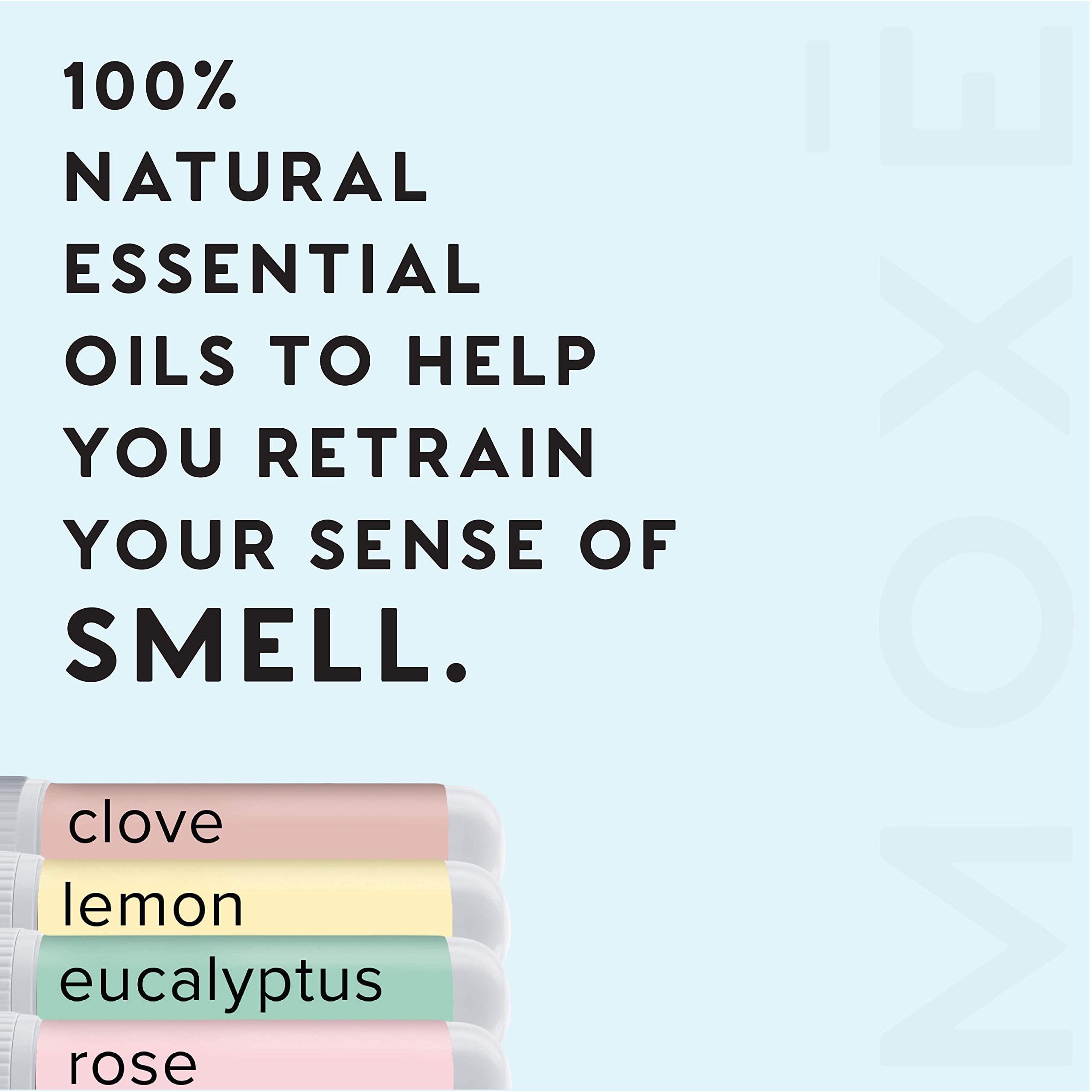 MOXĒ Smell Training Kit, Made in USA, 4 Essential Oils, Olfactory Regeneration, Helps Restore Sense MOXE uk supplements