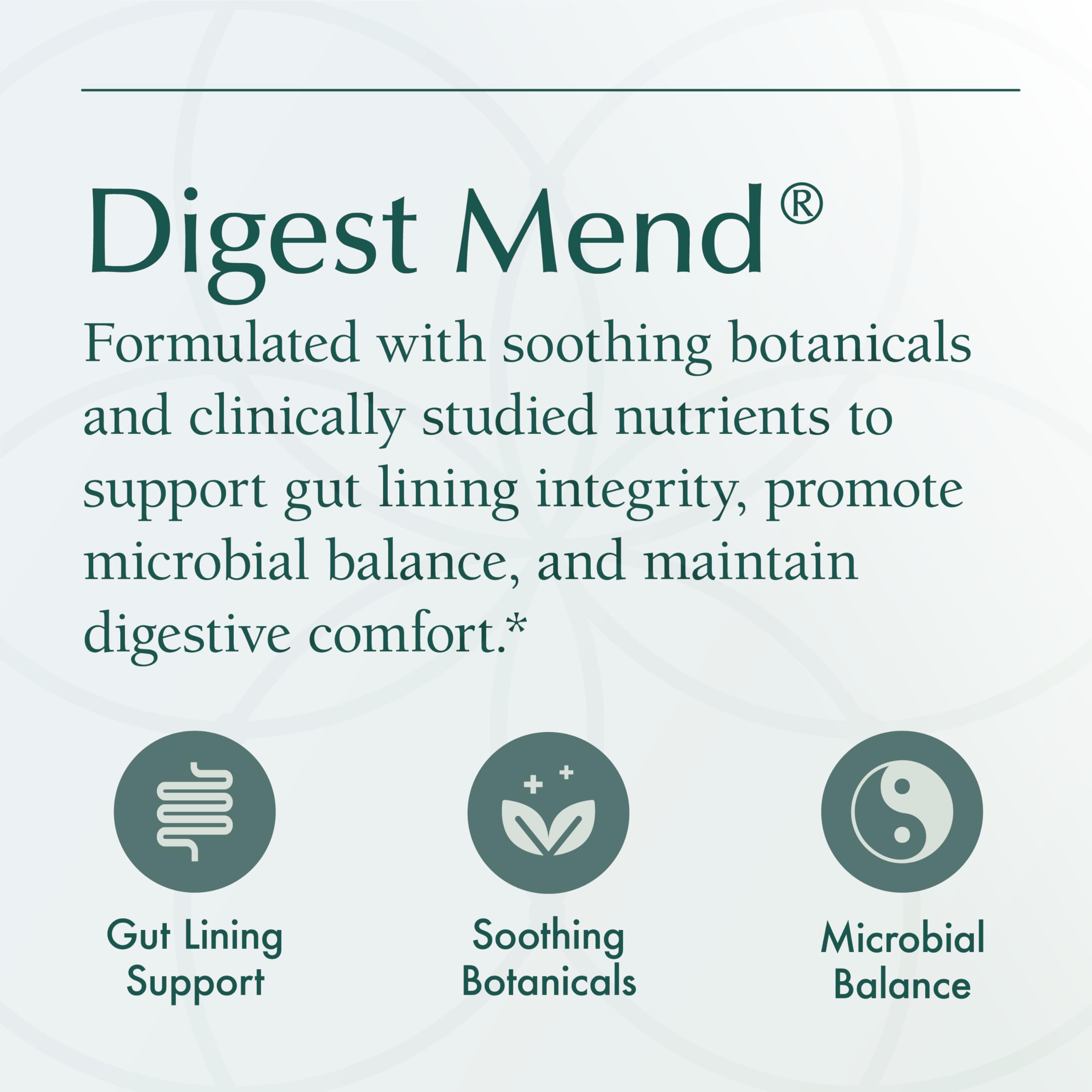Natura Health Products Digest Mend Supplement - Encourages Healthy gastric microboime* - Featuring Deglycyrrhizinated Licorice (DGL), Aloe Vera, Marshmallow, Mastic Gum, & Chamomile (180 Capsules) Natura Health Products uk supplements