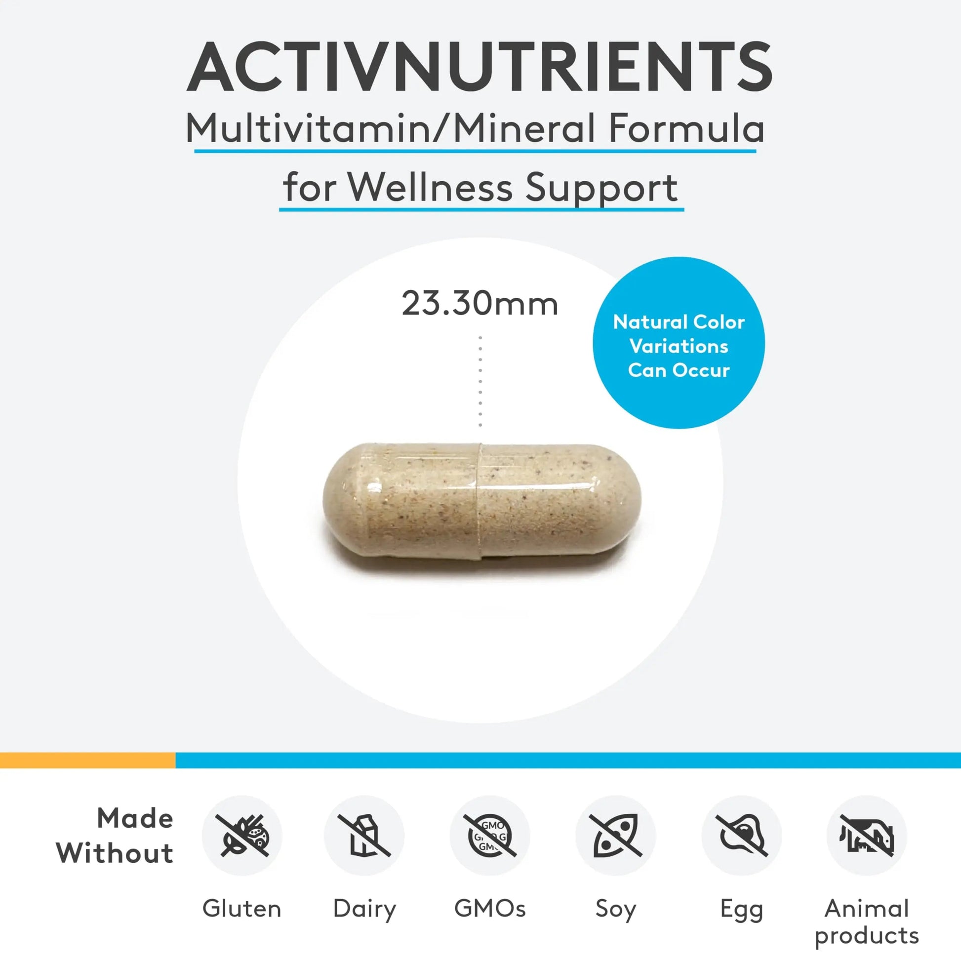 XYMOGEN ActivNutrients with Iron and Copper - Multivitamin Multimineral for Wellness, Immune, Energy and Mood Support XYMOGEN uk supplements