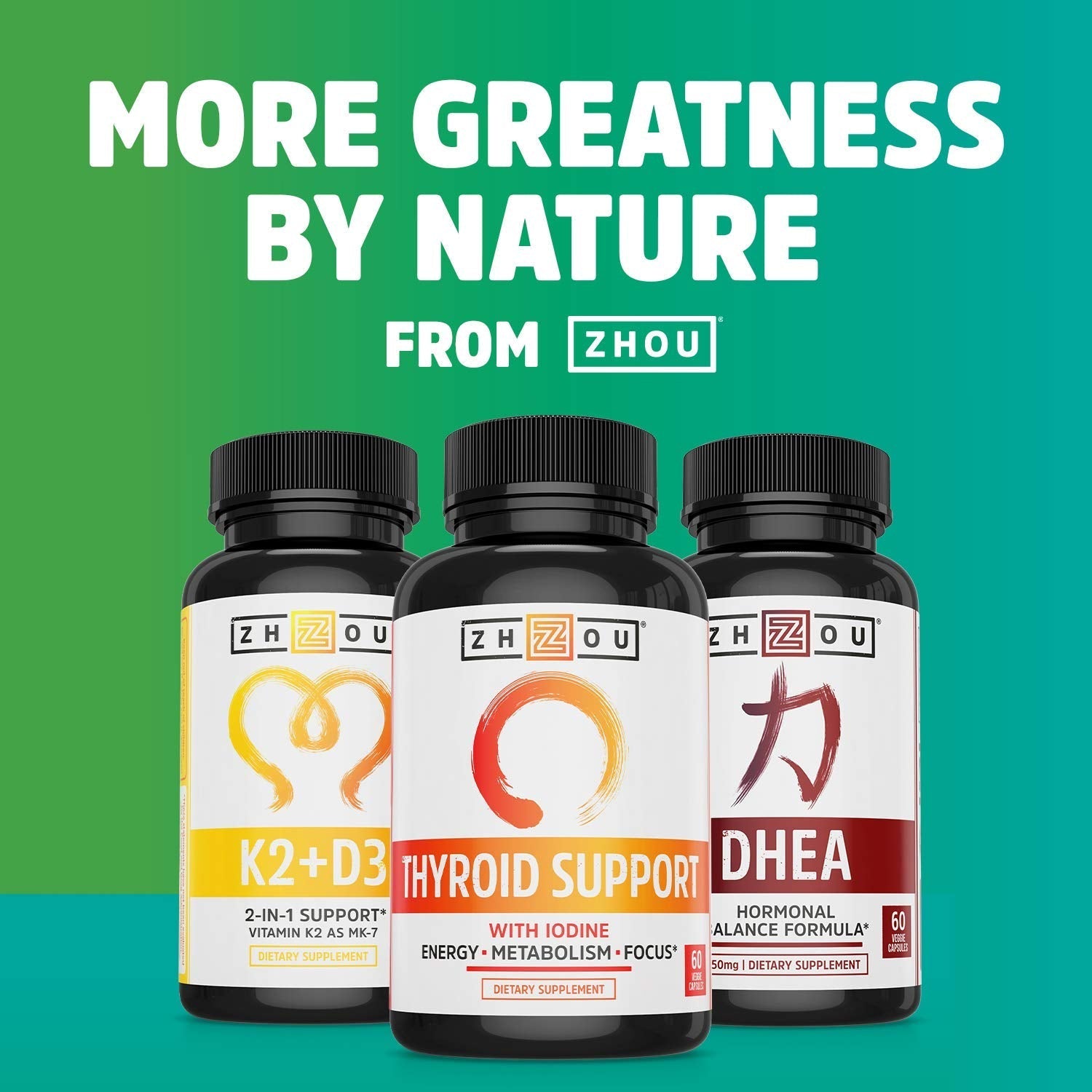 Zhou DIM Active - DIM Supplement, Hormone Balance for Women & Men, Hormonal Support with 250mg Diindolylmethane - 60 Vegan Capsules ZHOU uk supplements