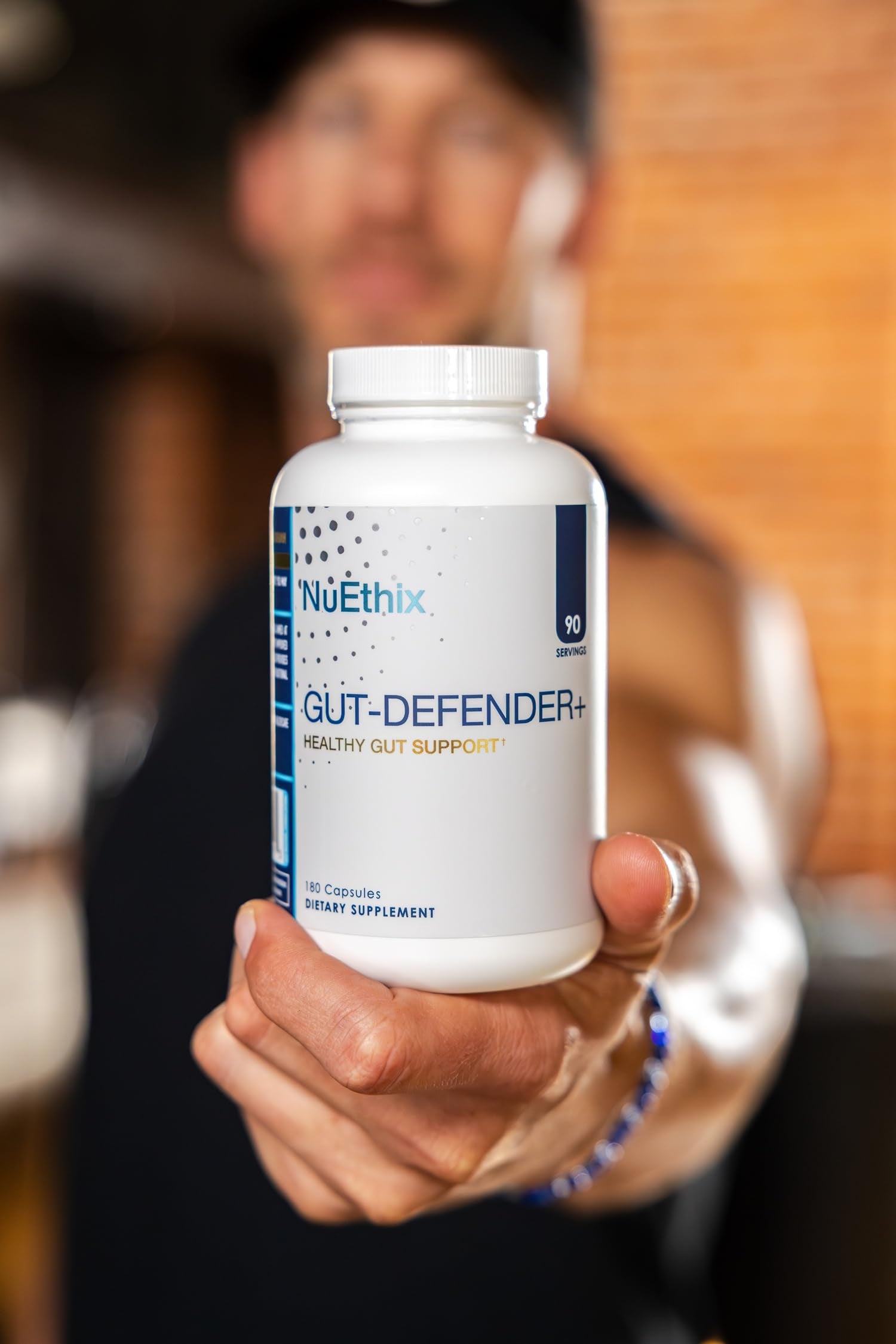 NuEthix Formulations Gut Defender+ Microbiome Balance Dietary Supplement, 180 Capsules, 90 Servings NuEthix Formulations uk supplements