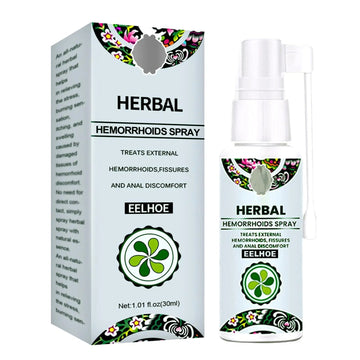 Juztec Hemorrhoid Treatment - Fast Relief with Hemocare Herbal Hemorrhoids Spray & Analese Numb Cream (1 PCS) Juztec uk supplements