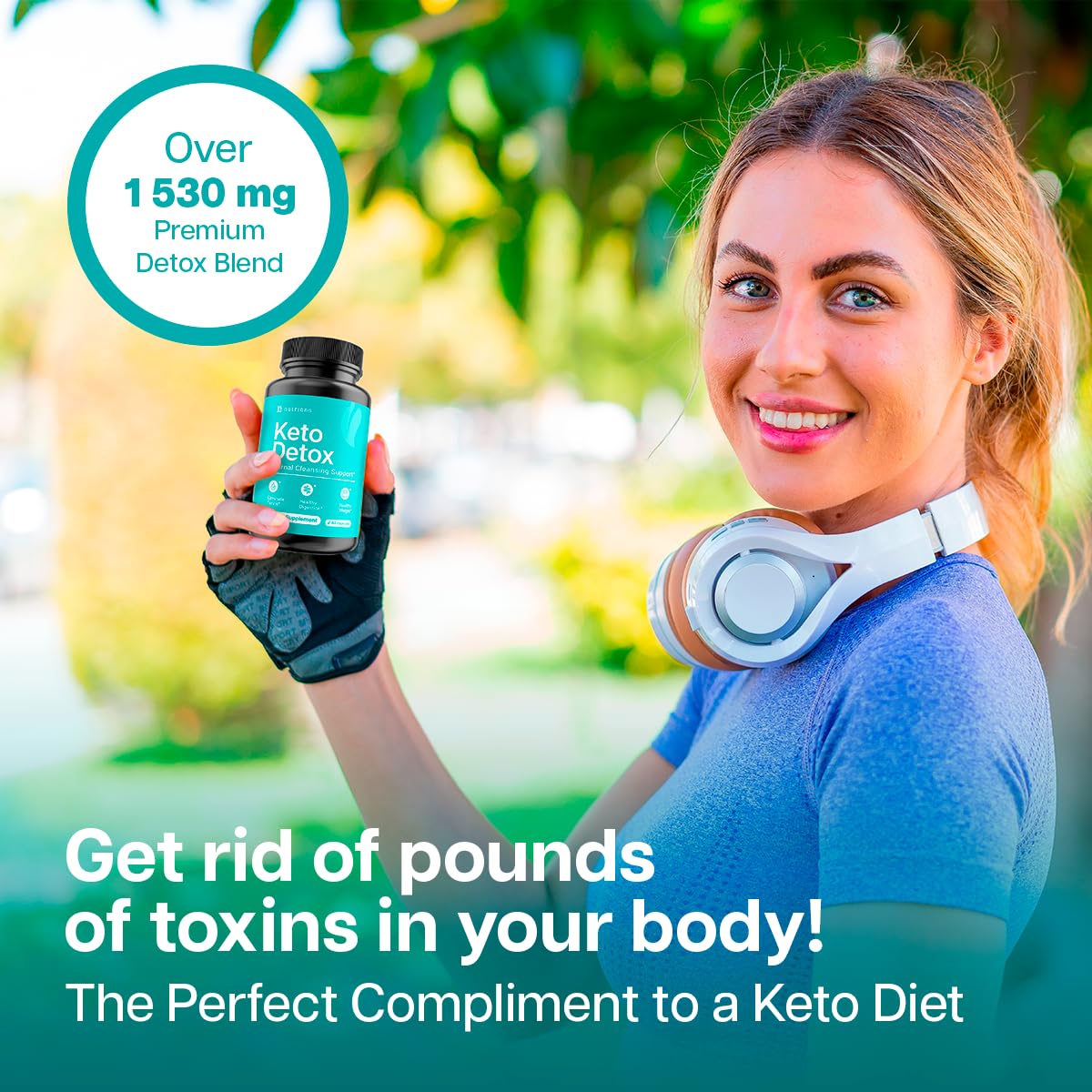 Nutriana Keto Detox Cleanser - Weight Loss Keto Pills Liver Supplement for Men & Women Nutriana uk supplements