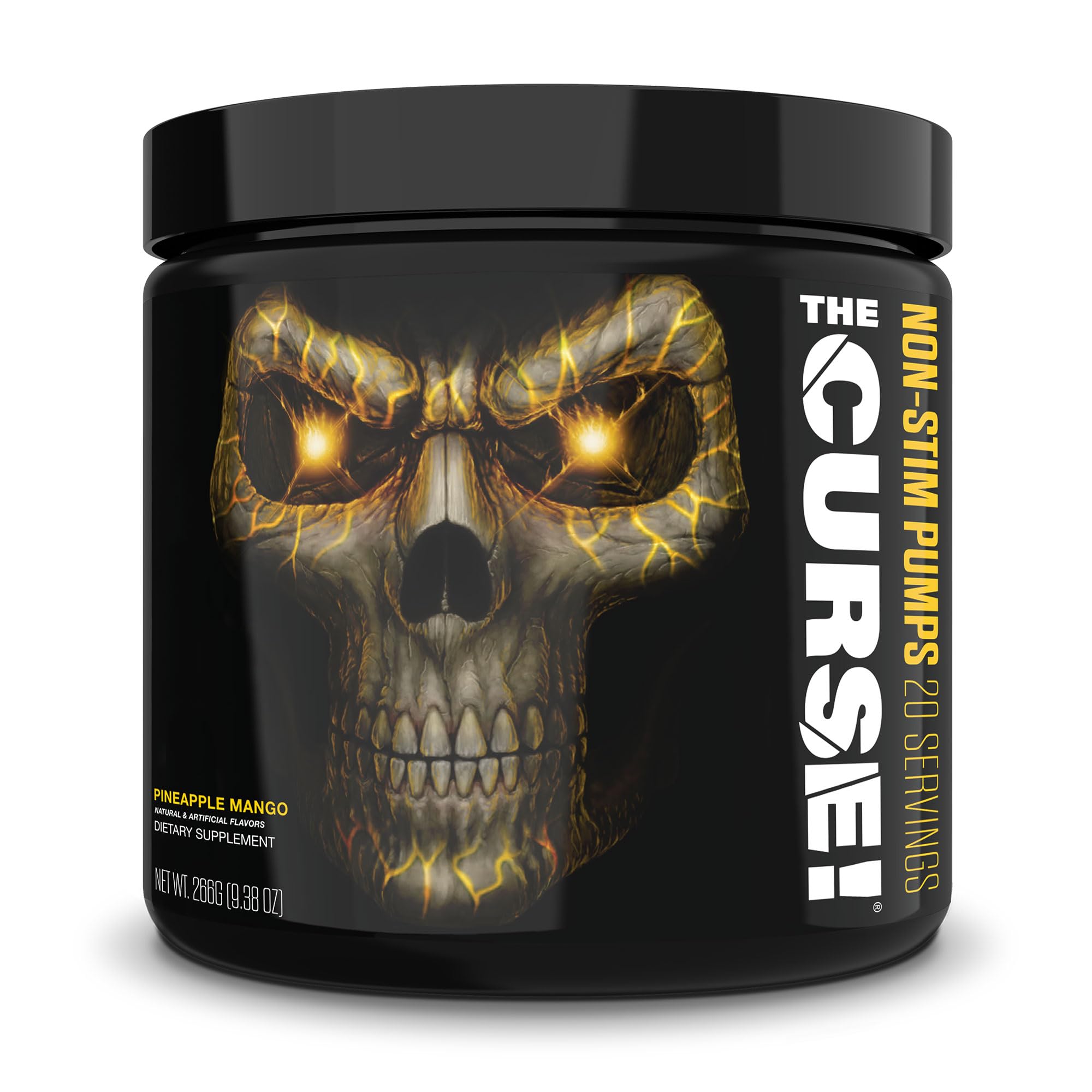 THE CURSE! JNX Sports Non-Stim Pumps Pre-Workout Supplement - Maximum Power THE CURSE! uk supplements