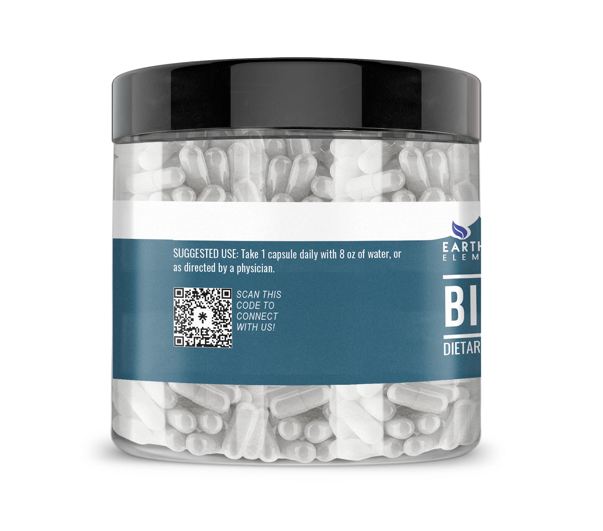 Earthborn Elements Bicarb Blend 200 Capsules, Pure & Undiluted, No Additives Earthborn Elements uk supplements