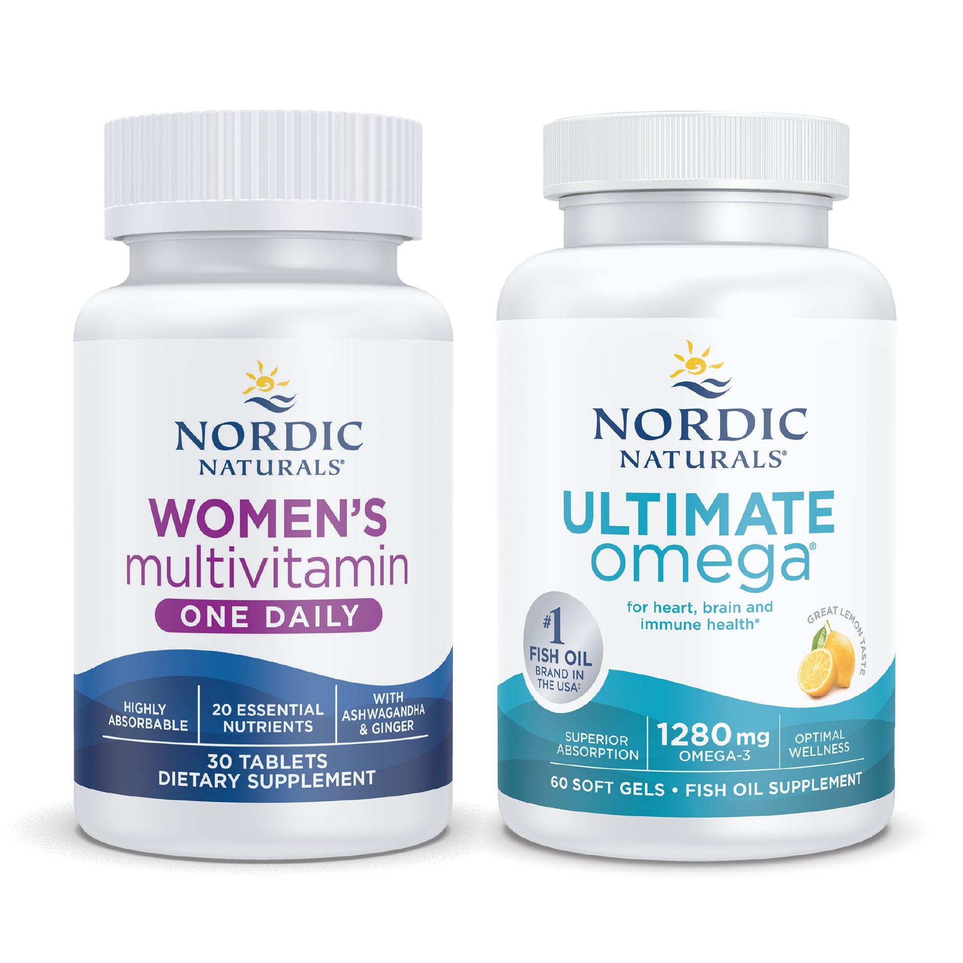 Nordic Naturals Starter Pack - Women's Multivitamin One Daily, Ultimate Omega Nordic Naturals uk supplements