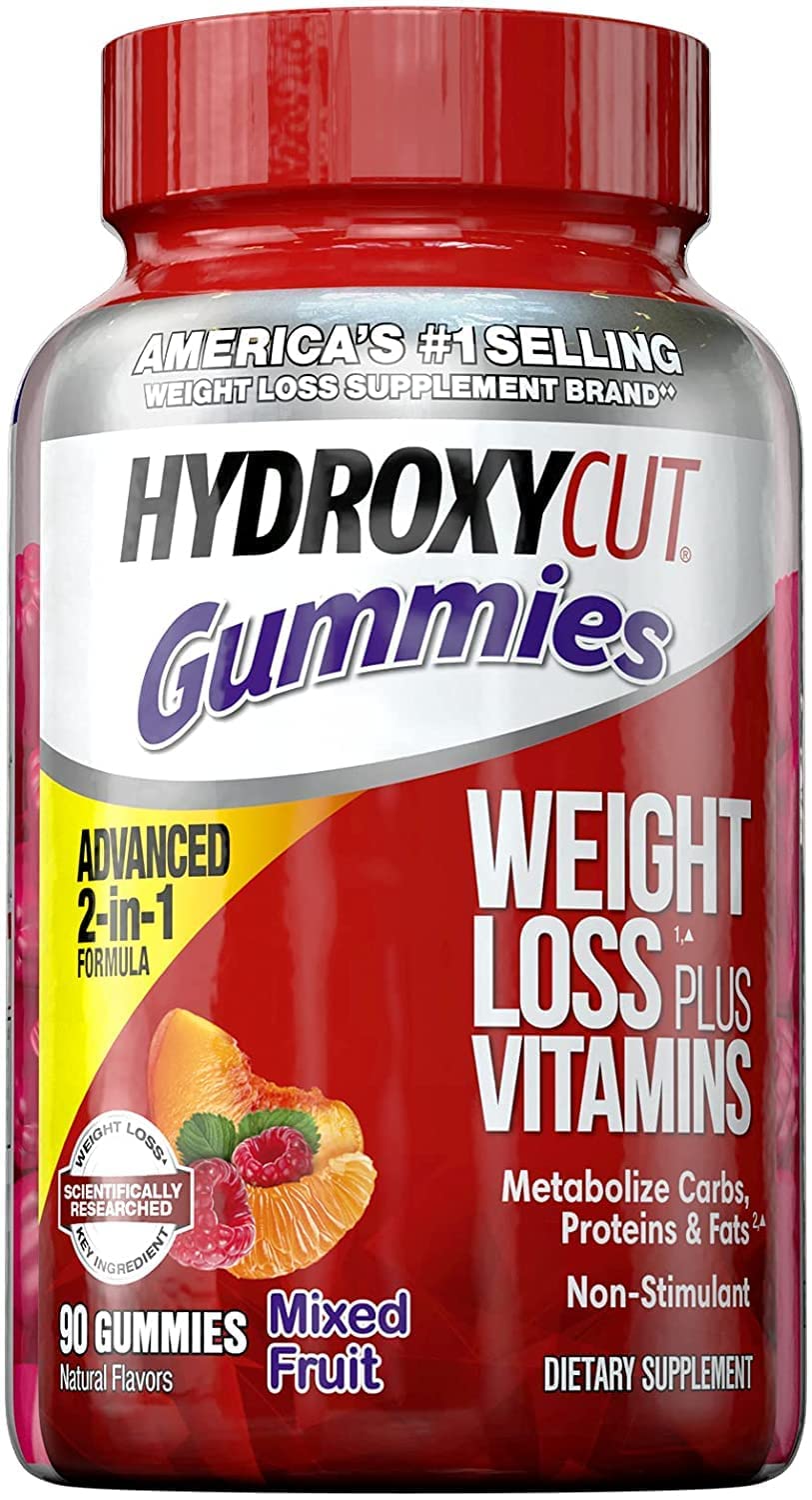 Hydroxycut Caffeine-Free Gummy for Women & Men | 15 Essential Vitamins & Minerals Hydroxycut uk supplements