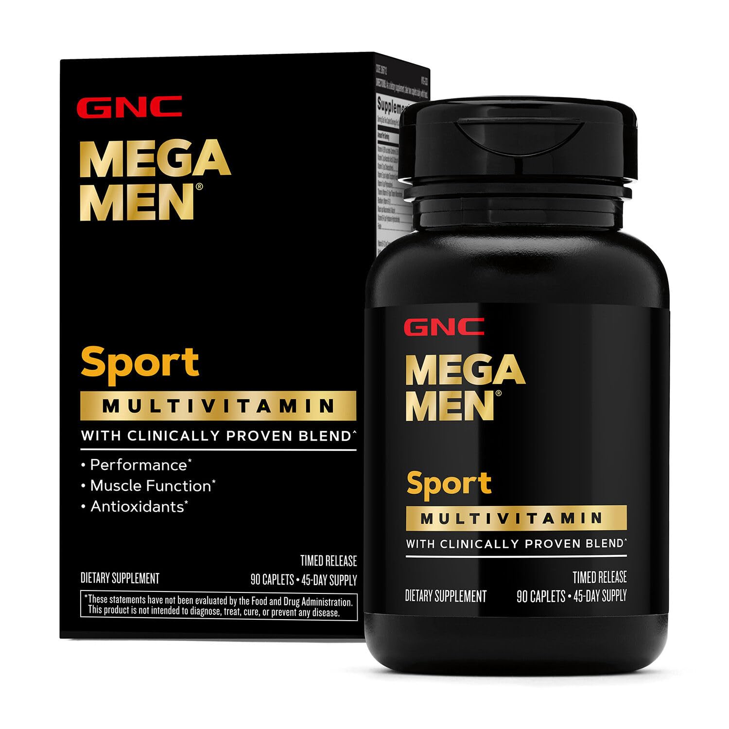 GNC Mega Men Sport Multivitamin | Performance, Muscle Function, and General Health | 90 Count GNC uk supplements