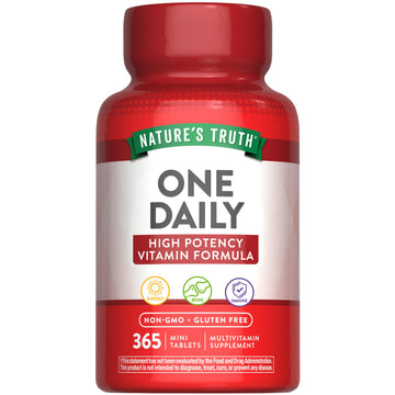 Nature's Truth One Daily Multivitamin for Men and Women | 365 Mini Tablets | Non-GMO & Gluten Free Supplement Nature's Truth uk supplements
