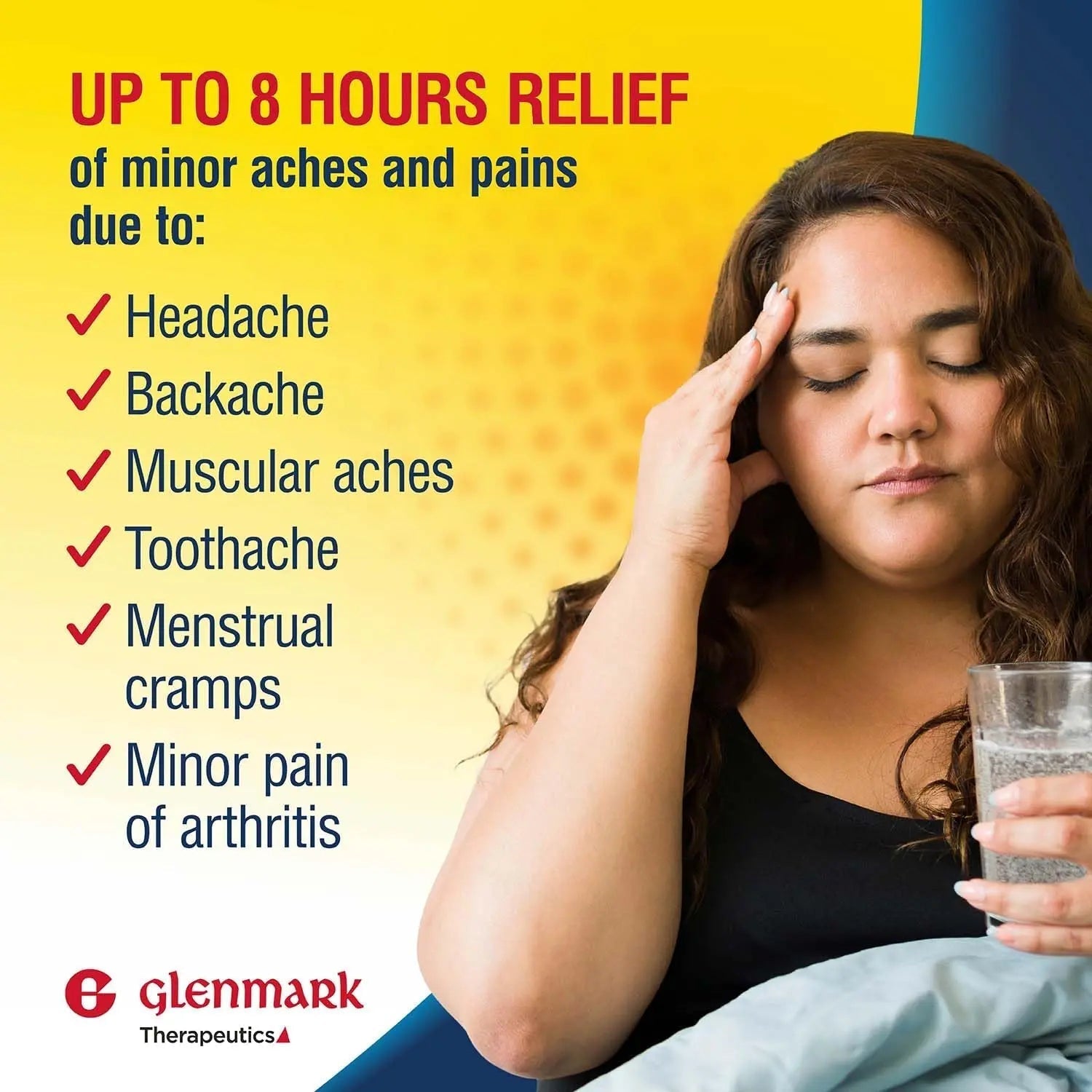 Dual Action Acetaminophen 250mg and Ibuprofen 125mg Caplets, Up to 8h of Pain Relief for Minor Aches and Pain, Headaches, Toothache, Backache, Menstrual Cramps, Minor Arthritis Pain, 216 Count Glenmark Therapeutics uk supplements