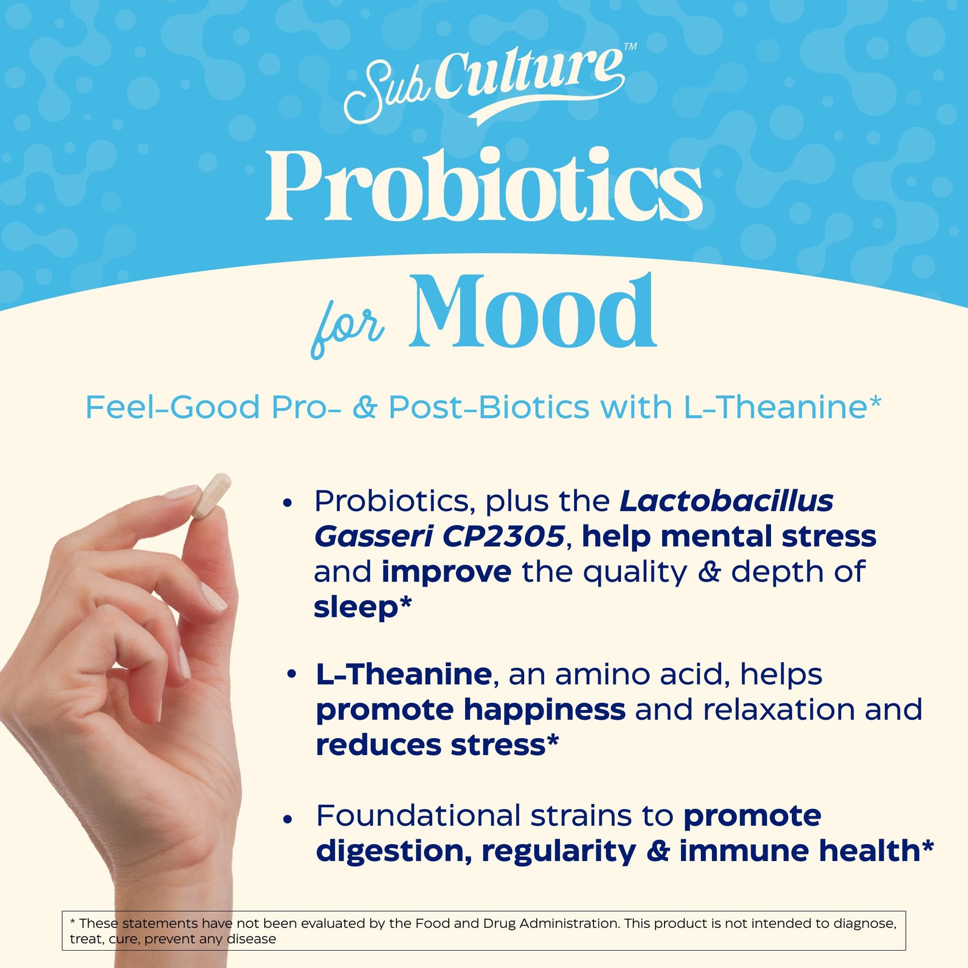 Enzymedica SubCulture Probiotics for Mood, Stress, & Sleep, 50 Billion CFU, Promotes Relaxation, Immune + Digestive Health & Regularity, 30 Count Enzymedica uk supplements
